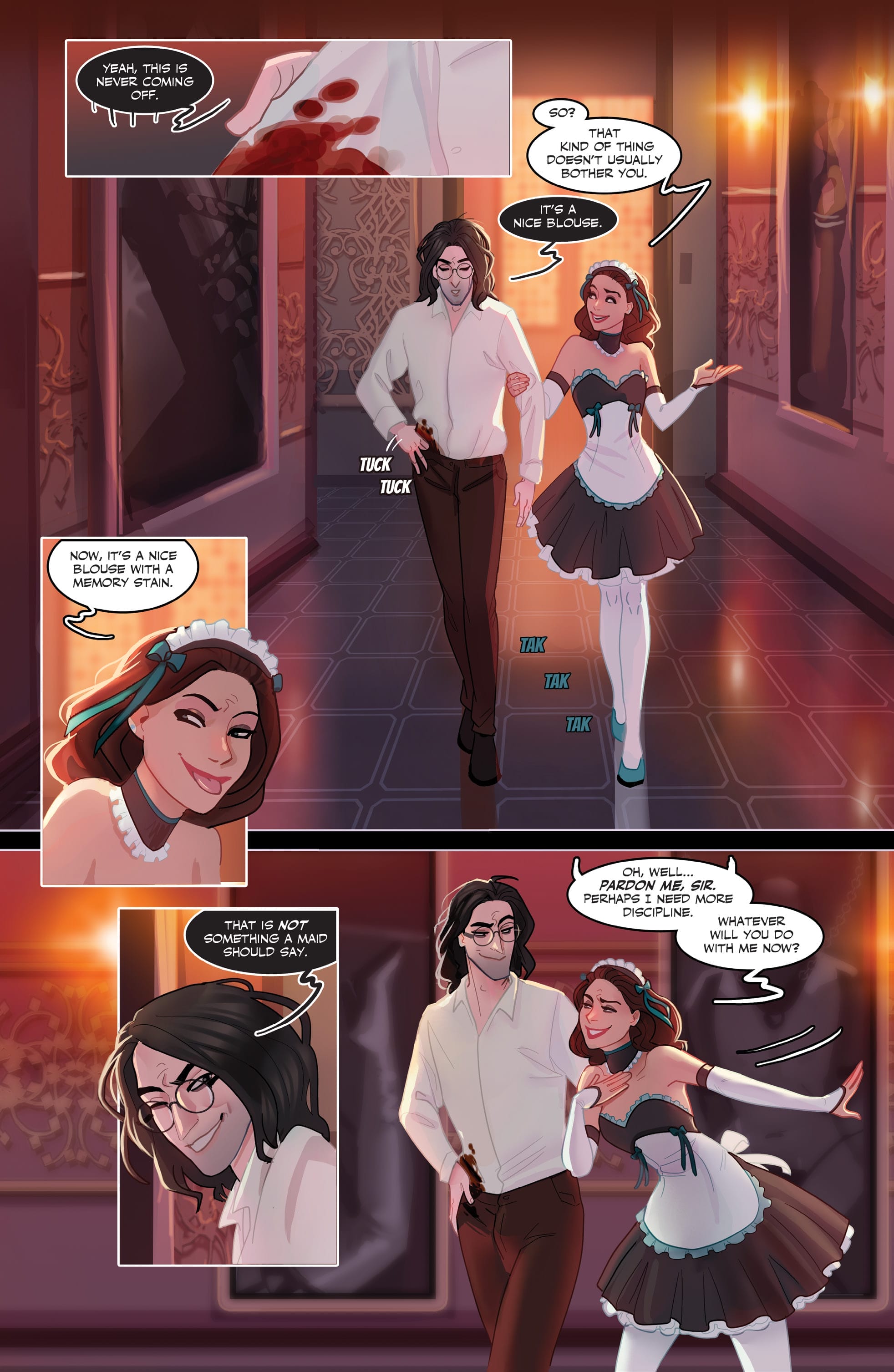 Crimson after Hours [Stjepan Sejic] - Chapter 1 — Page 91
