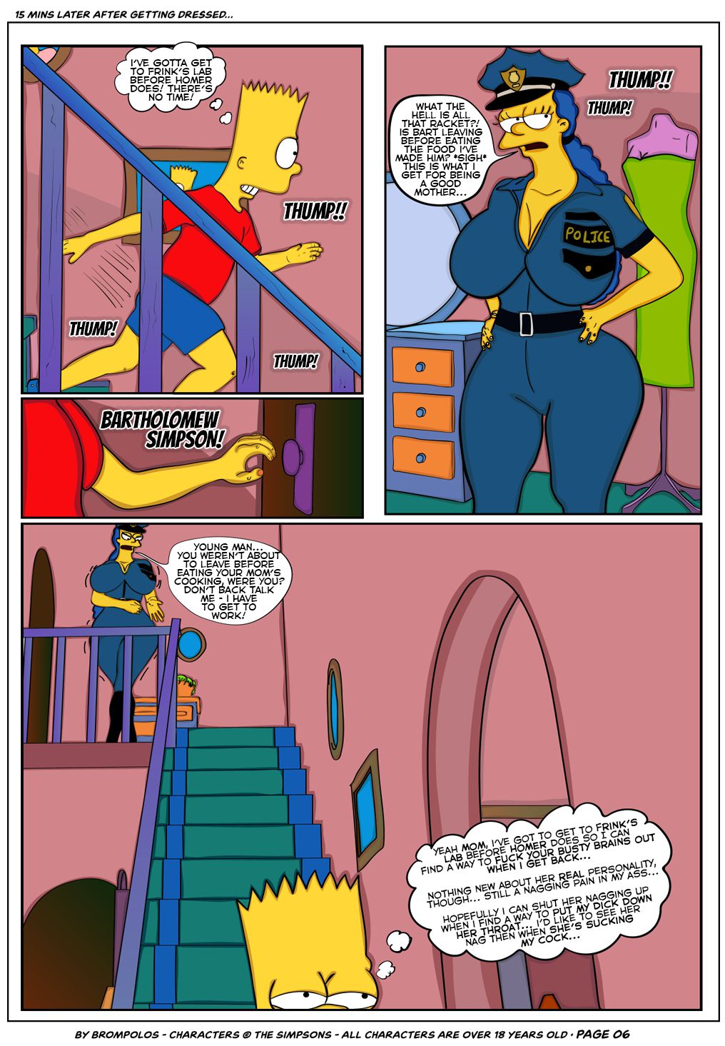 The Sexensteins (The Simpsons) [Brompolos] - Chapter — Page 9
