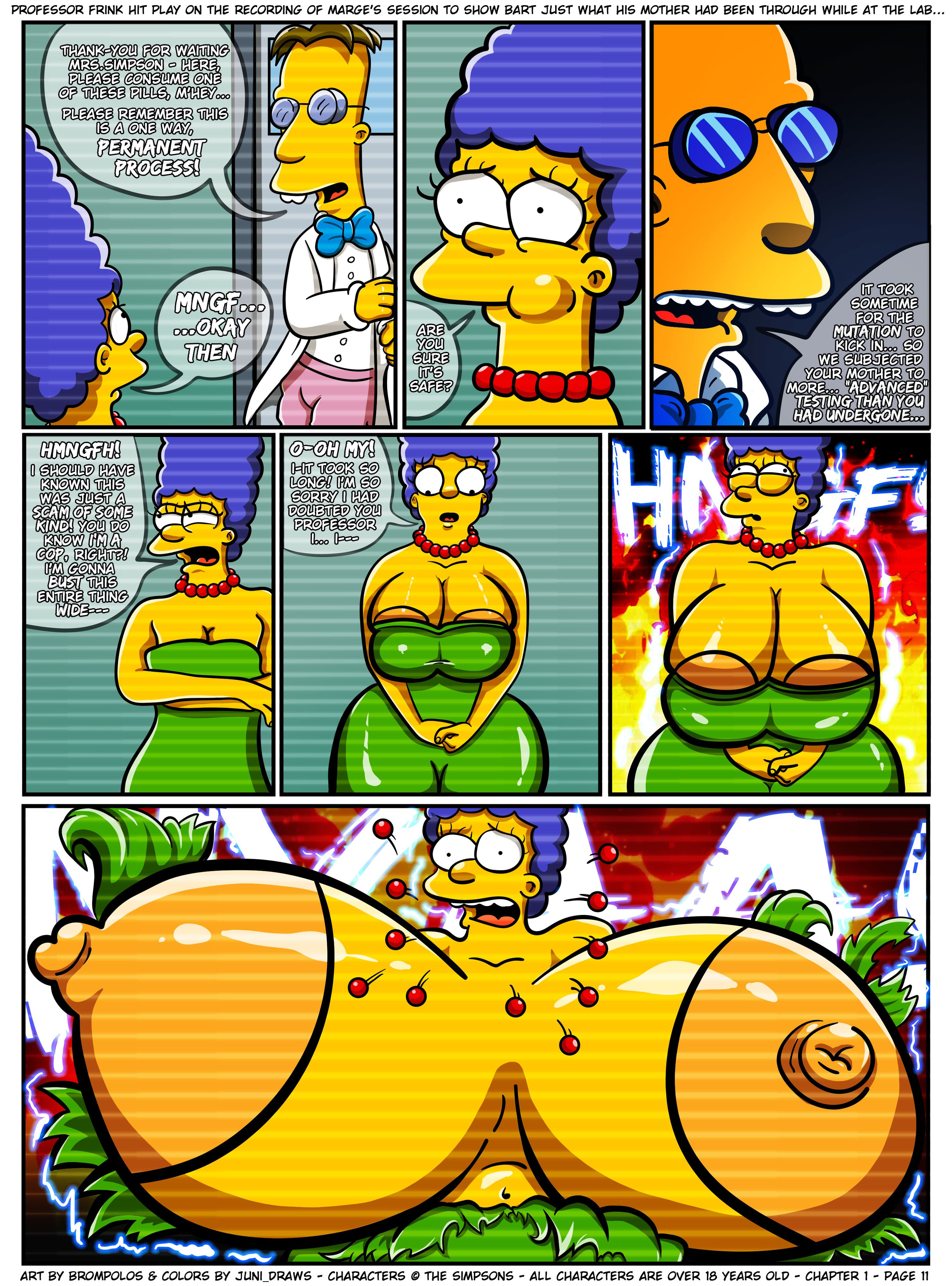 The Sexensteins (The Simpsons) [Brompolos] - Chapter 1 — Page 12