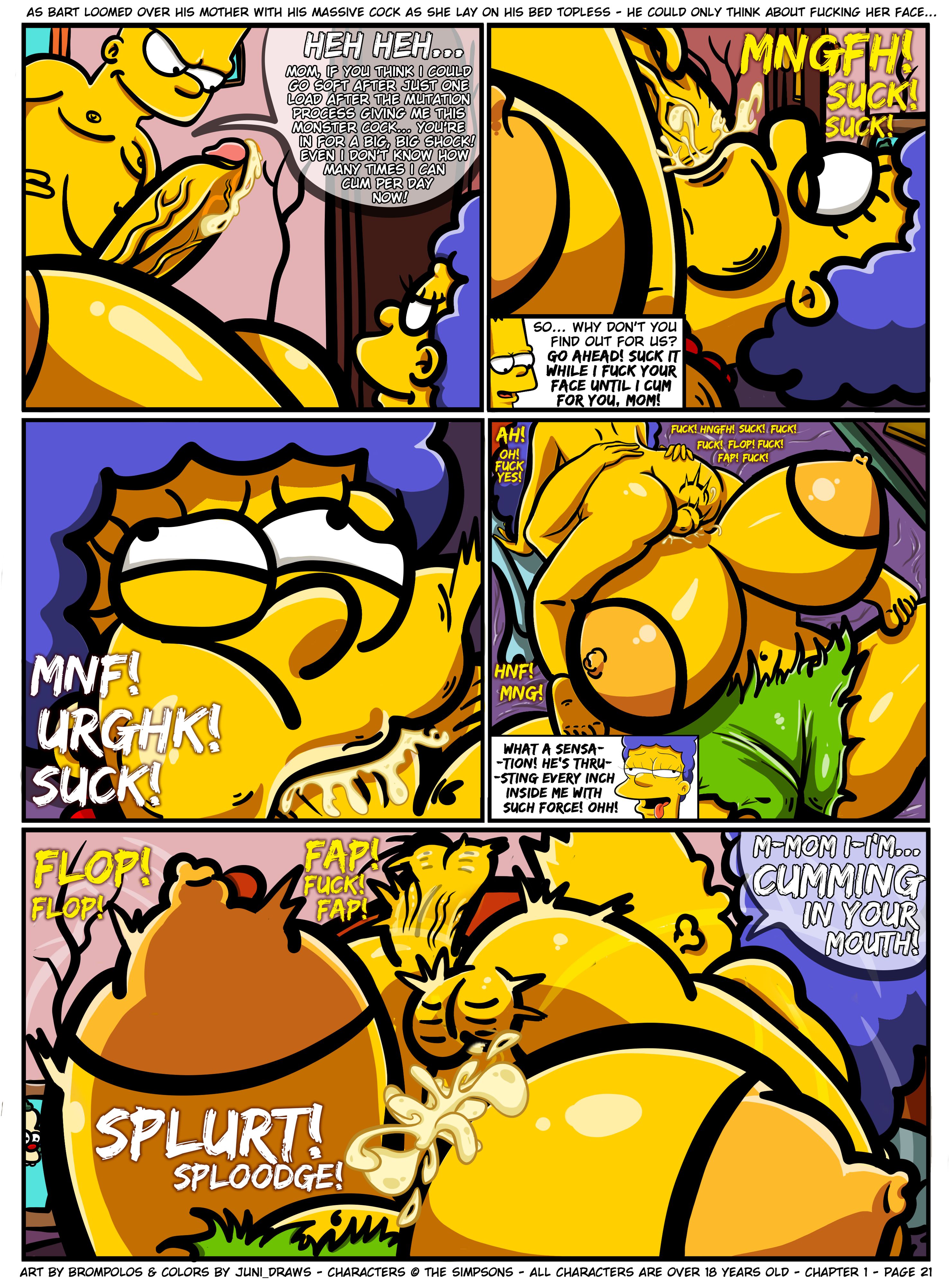 The Sexensteins (The Simpsons) [Brompolos] - Chapter 1 — Page 22