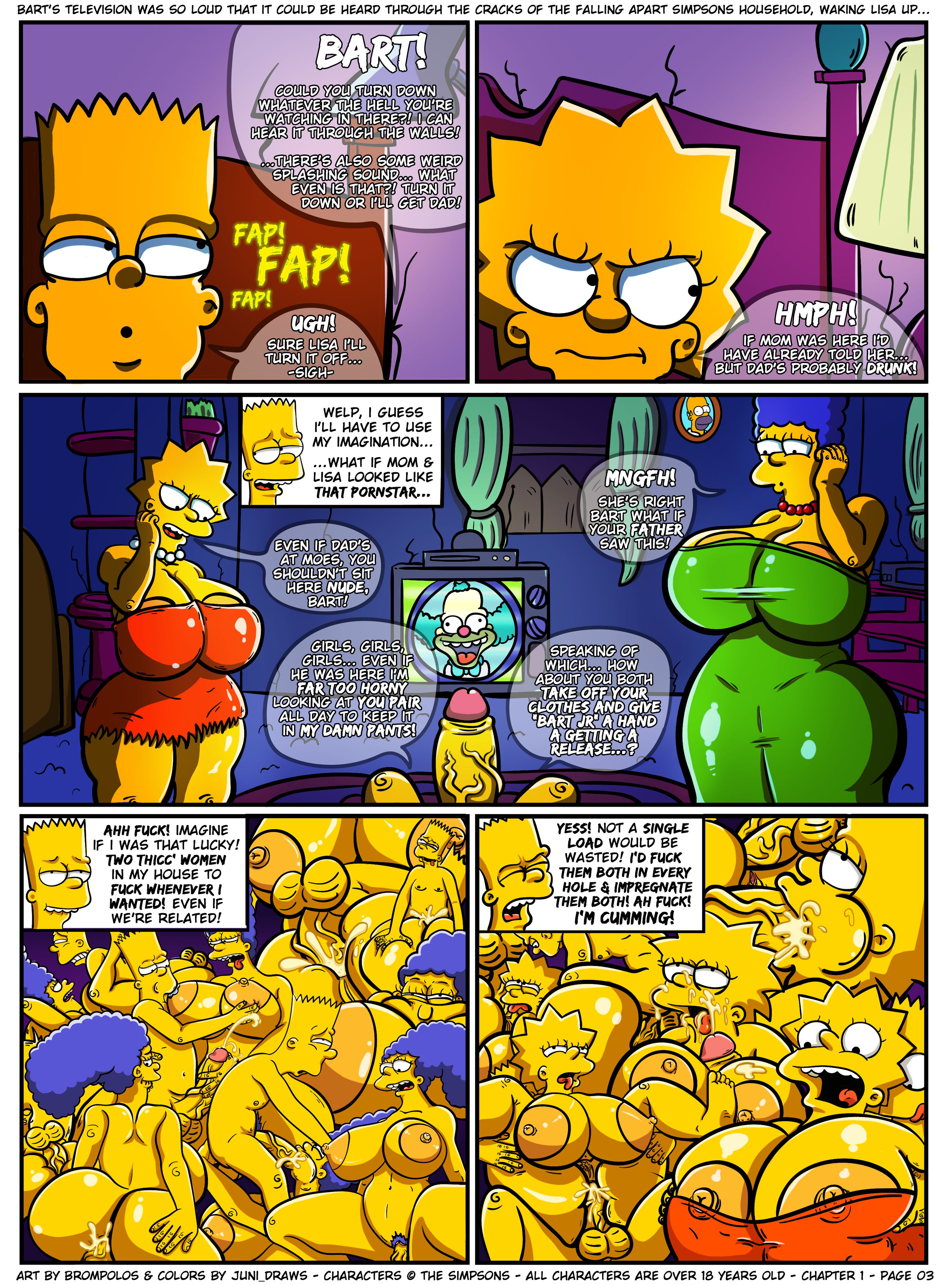 The Sexensteins (The Simpsons) [Brompolos] - Chapter 1 — Page 4