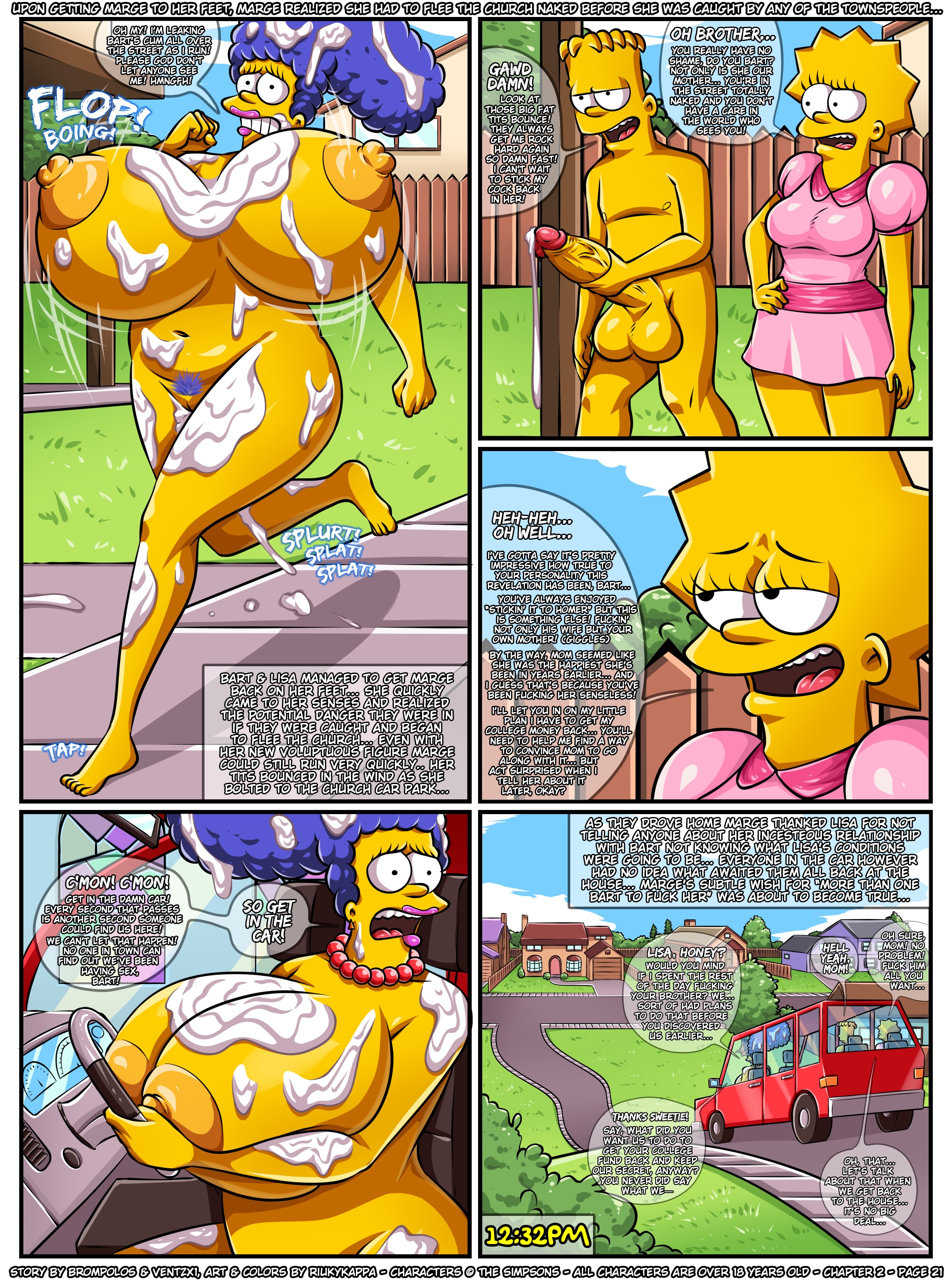 The Sexensteins (The Simpsons) [Brompolos] - Chapter 2 — Page 23