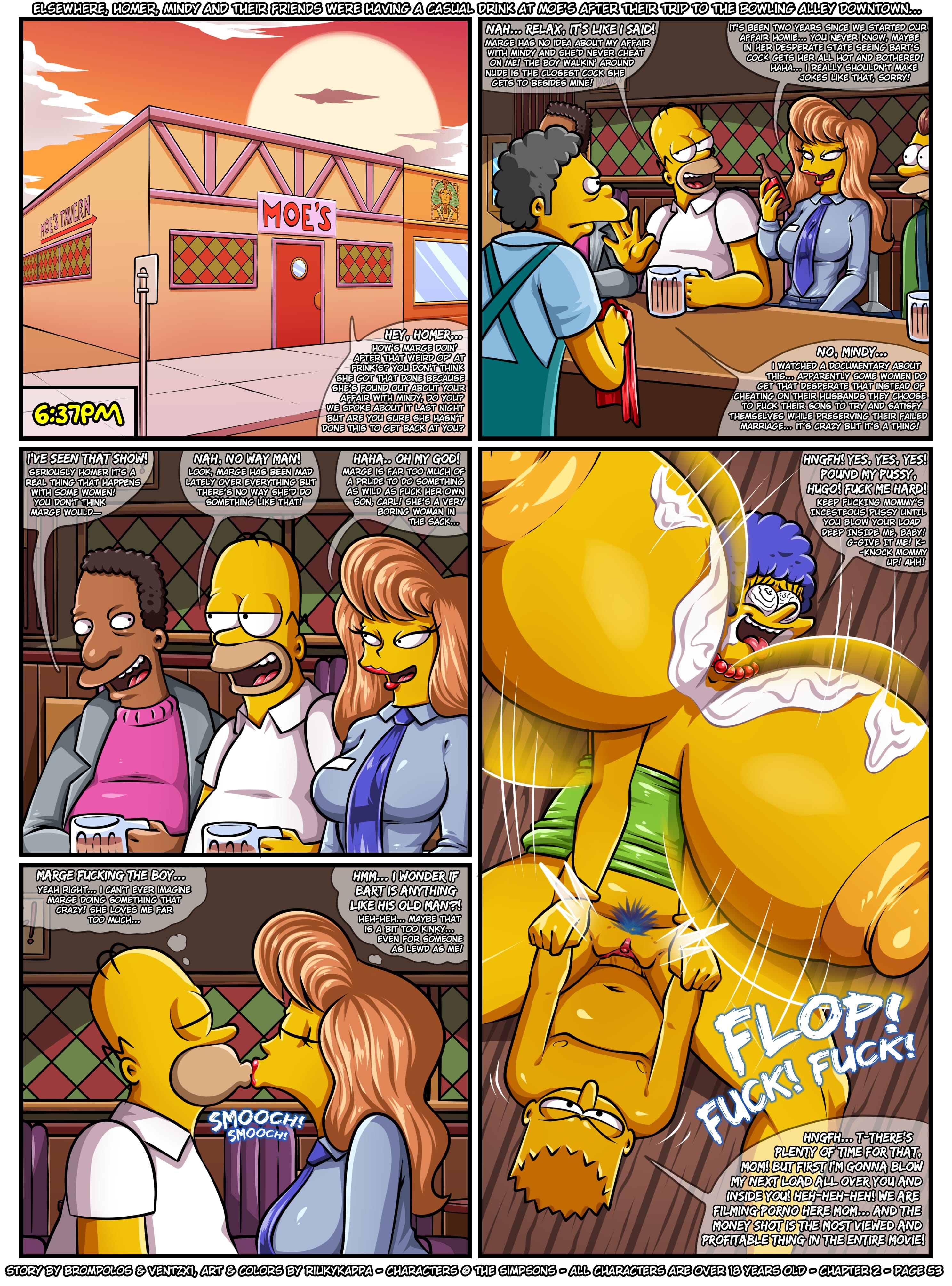 The Sexensteins (The Simpsons) [Brompolos] - Chapter 2 — Page 55