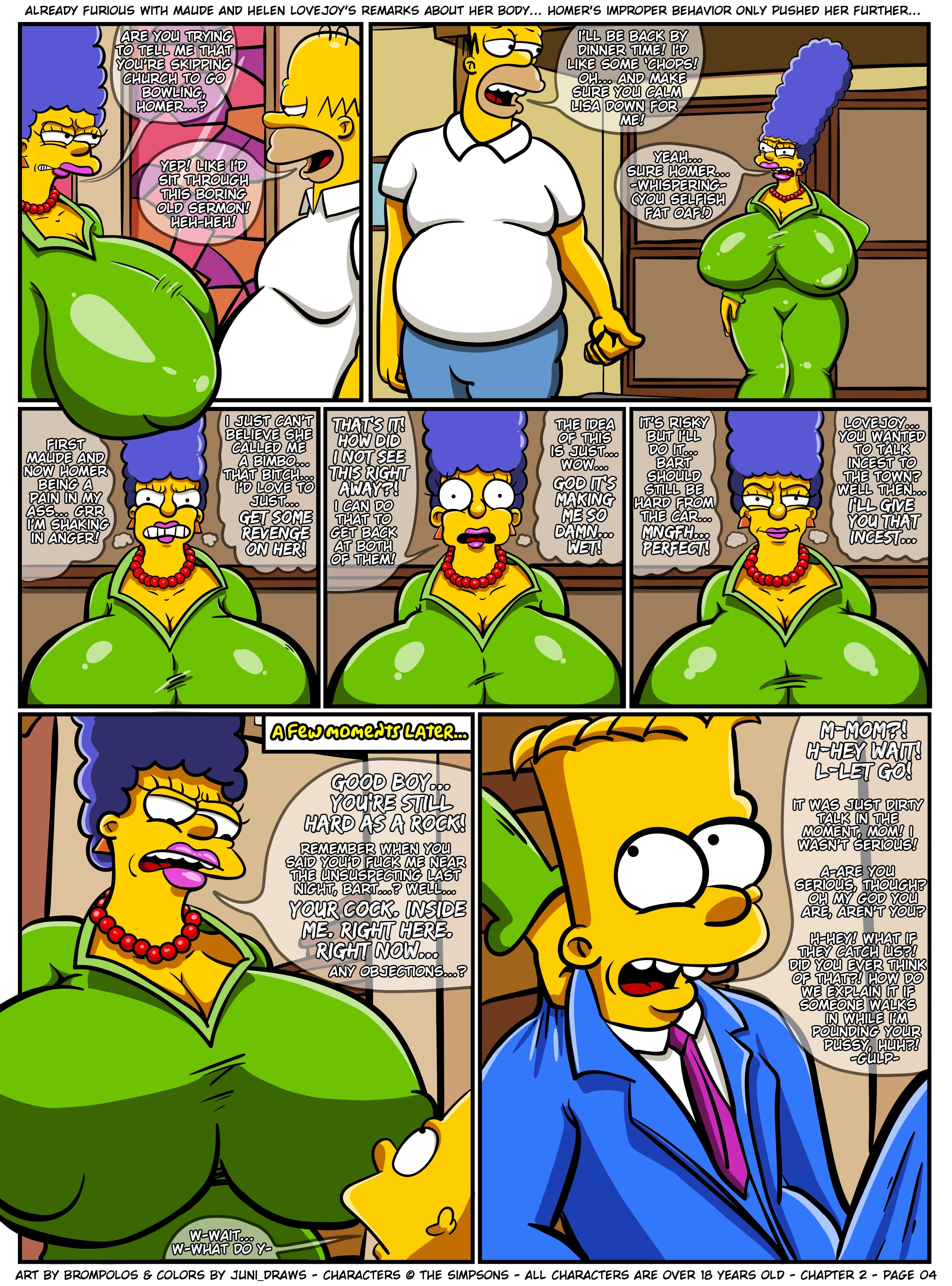 The Sexensteins (The Simpsons) [Brompolos] - Chapter 2 — Page 6