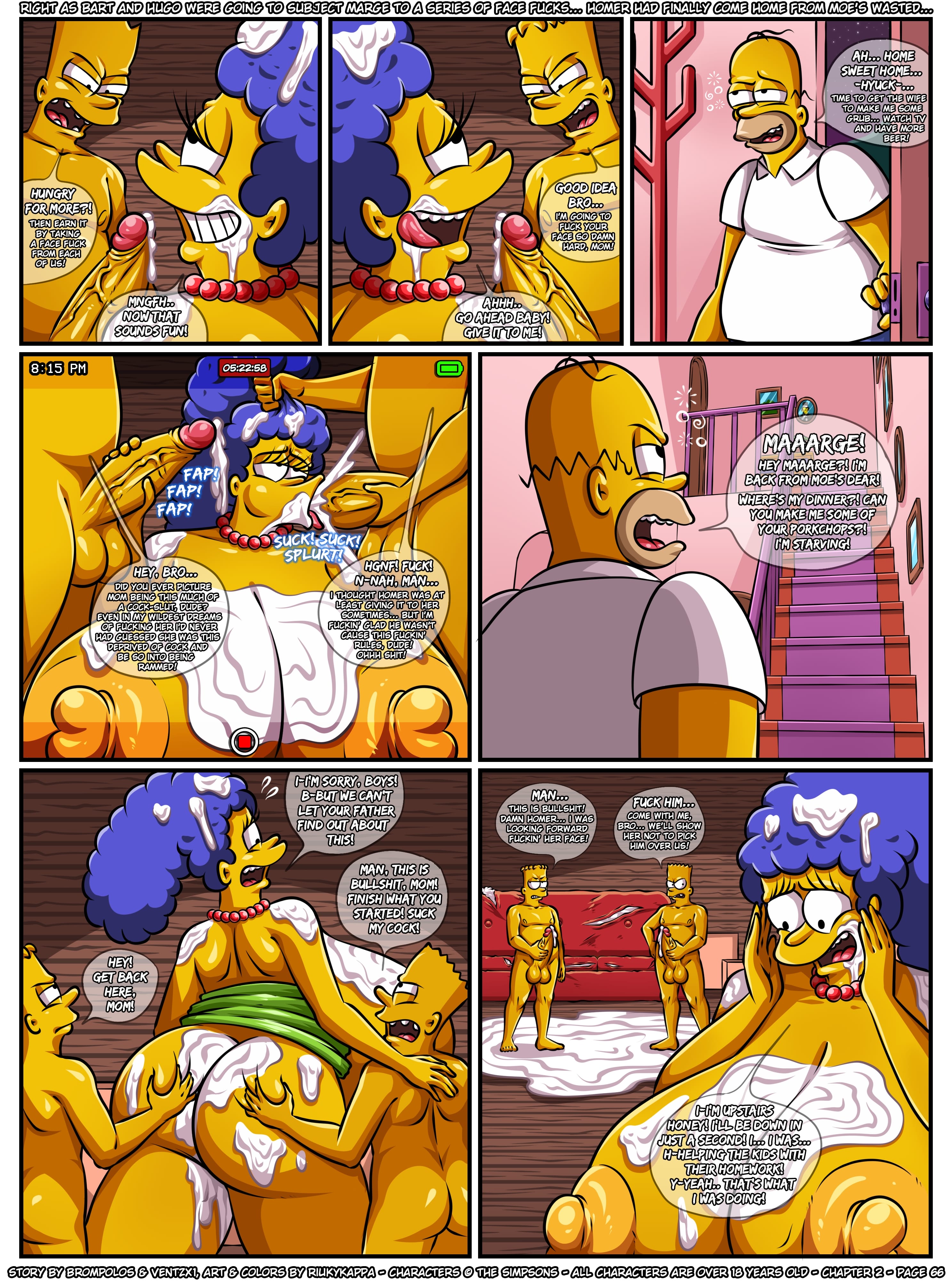 The Sexensteins (The Simpsons) [Brompolos] - Chapter 2 — Page 68
