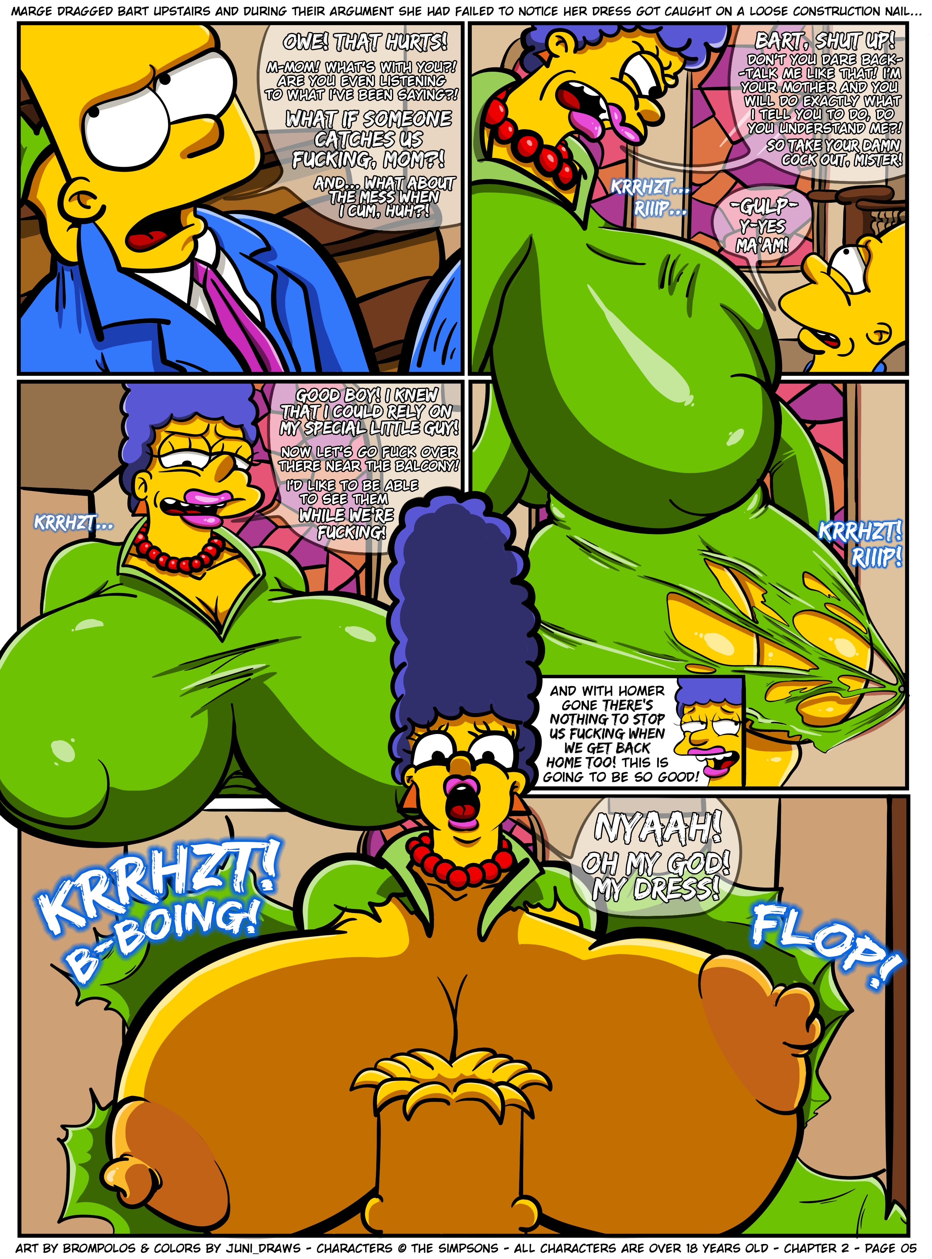 The Sexensteins (The Simpsons) [Brompolos] - Chapter 2 — Page 7