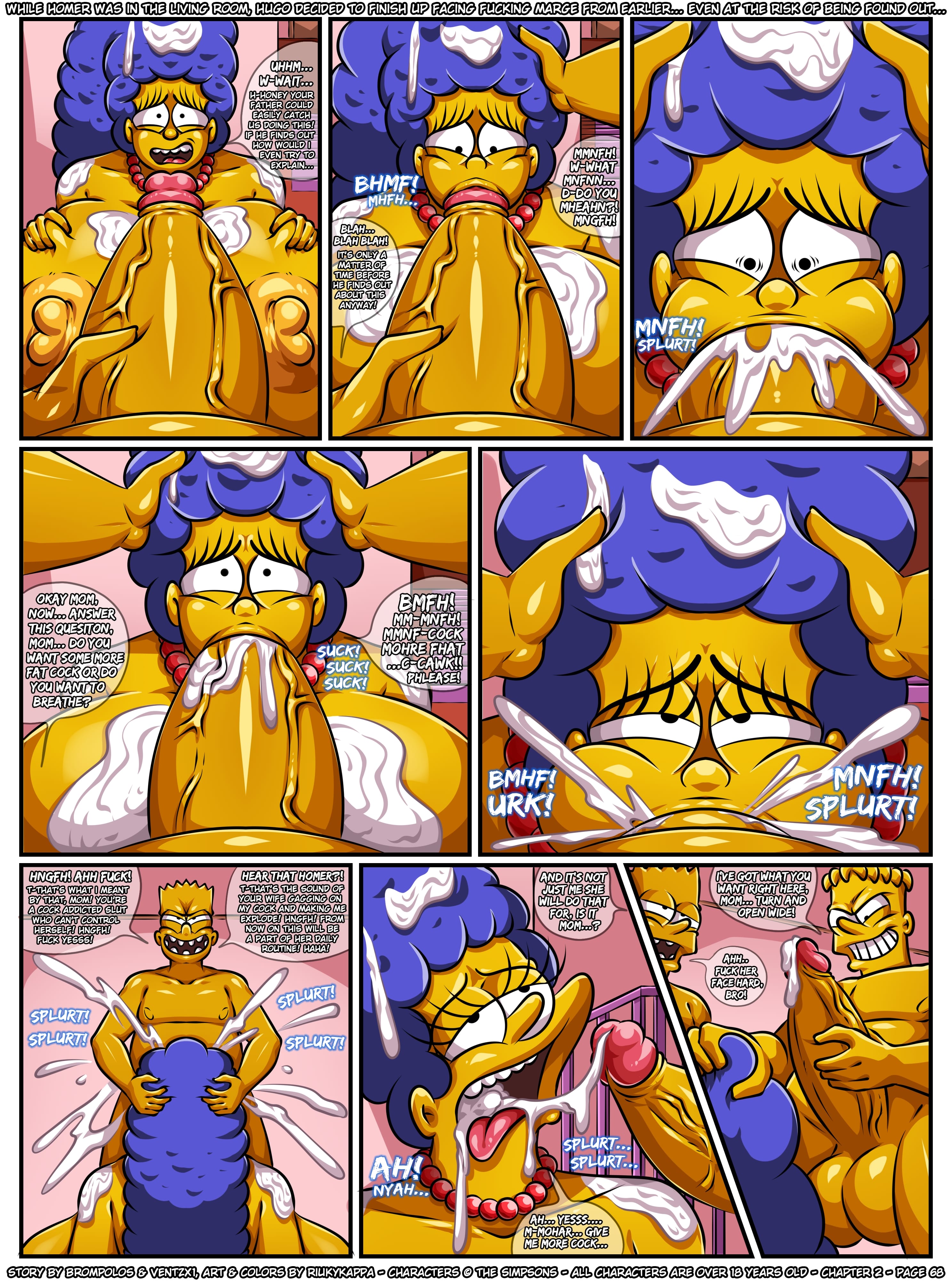 The Sexensteins (The Simpsons) [Brompolos] - Chapter 2 — Page 70