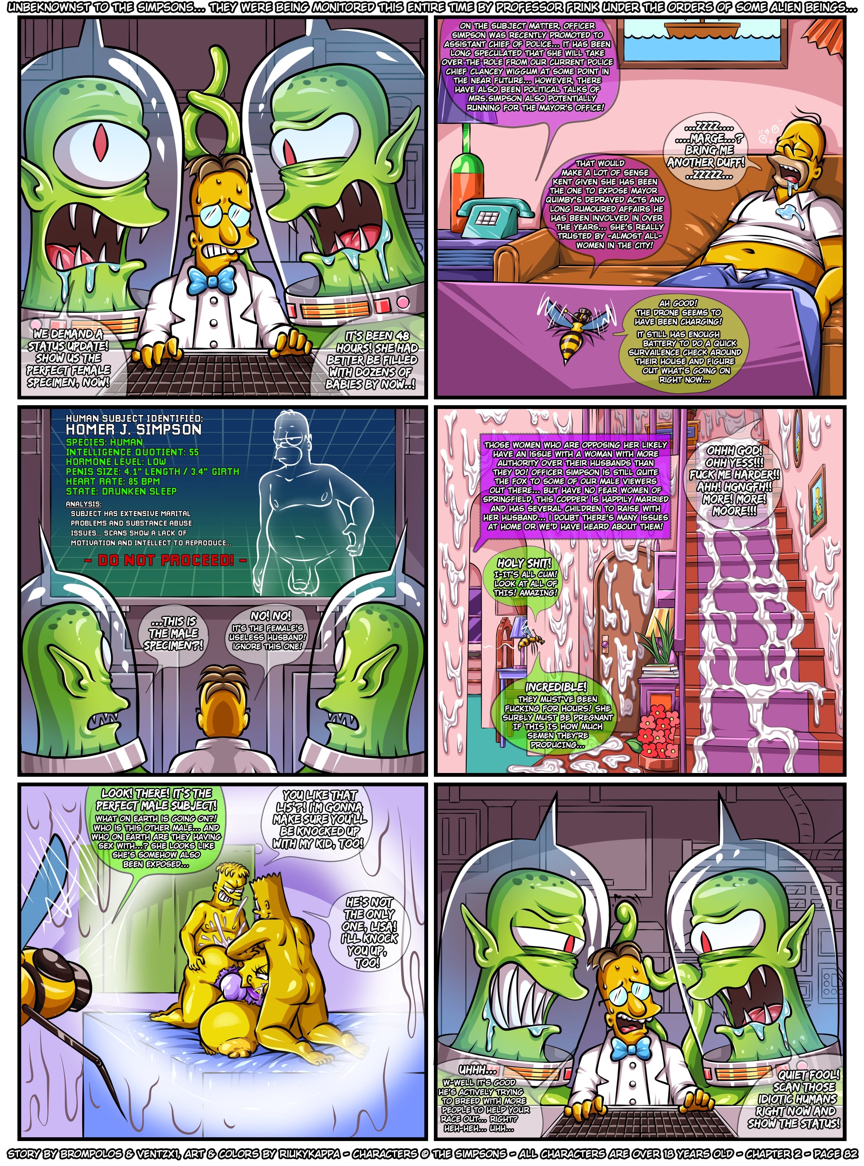 The Sexensteins (The Simpsons) [Brompolos] - Chapter 2 — Page 84