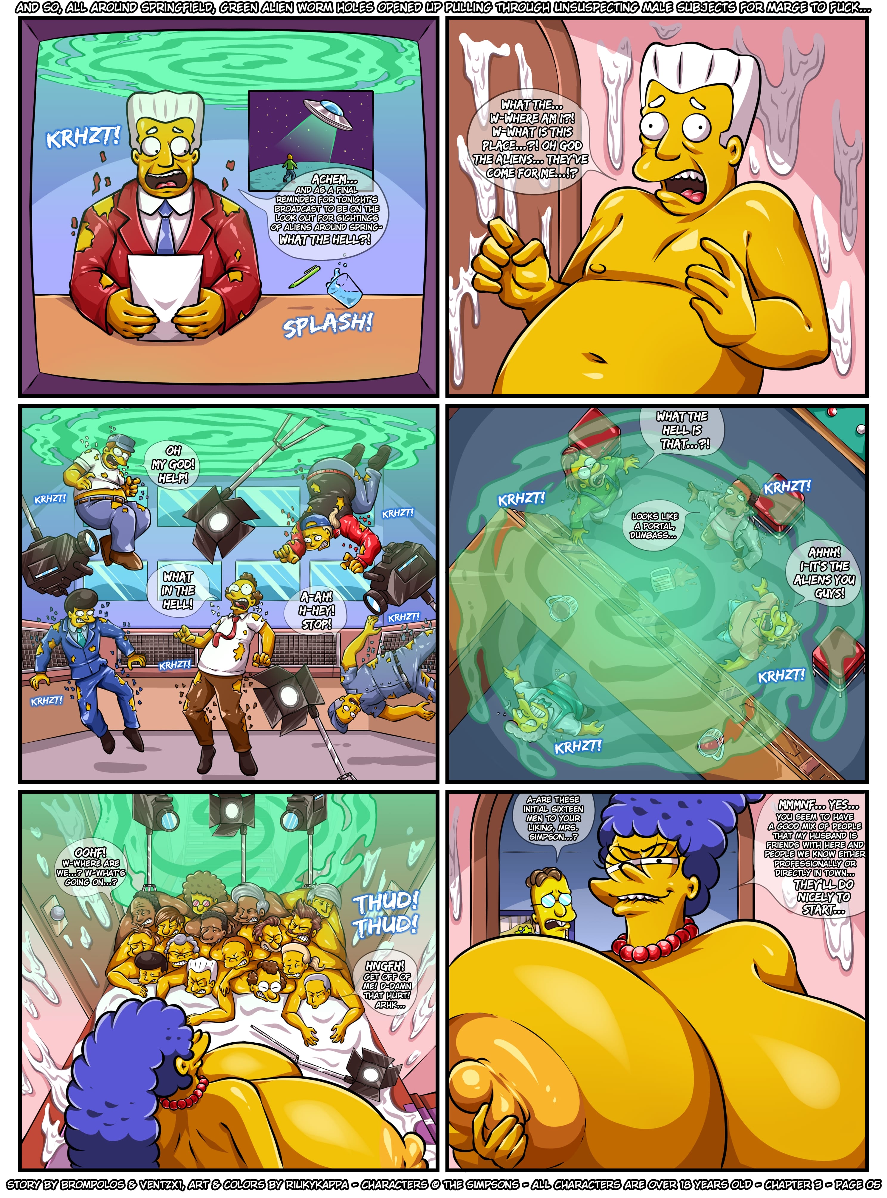 The Sexensteins (The Simpsons) [Brompolos] - Chapter 3 — Page 6