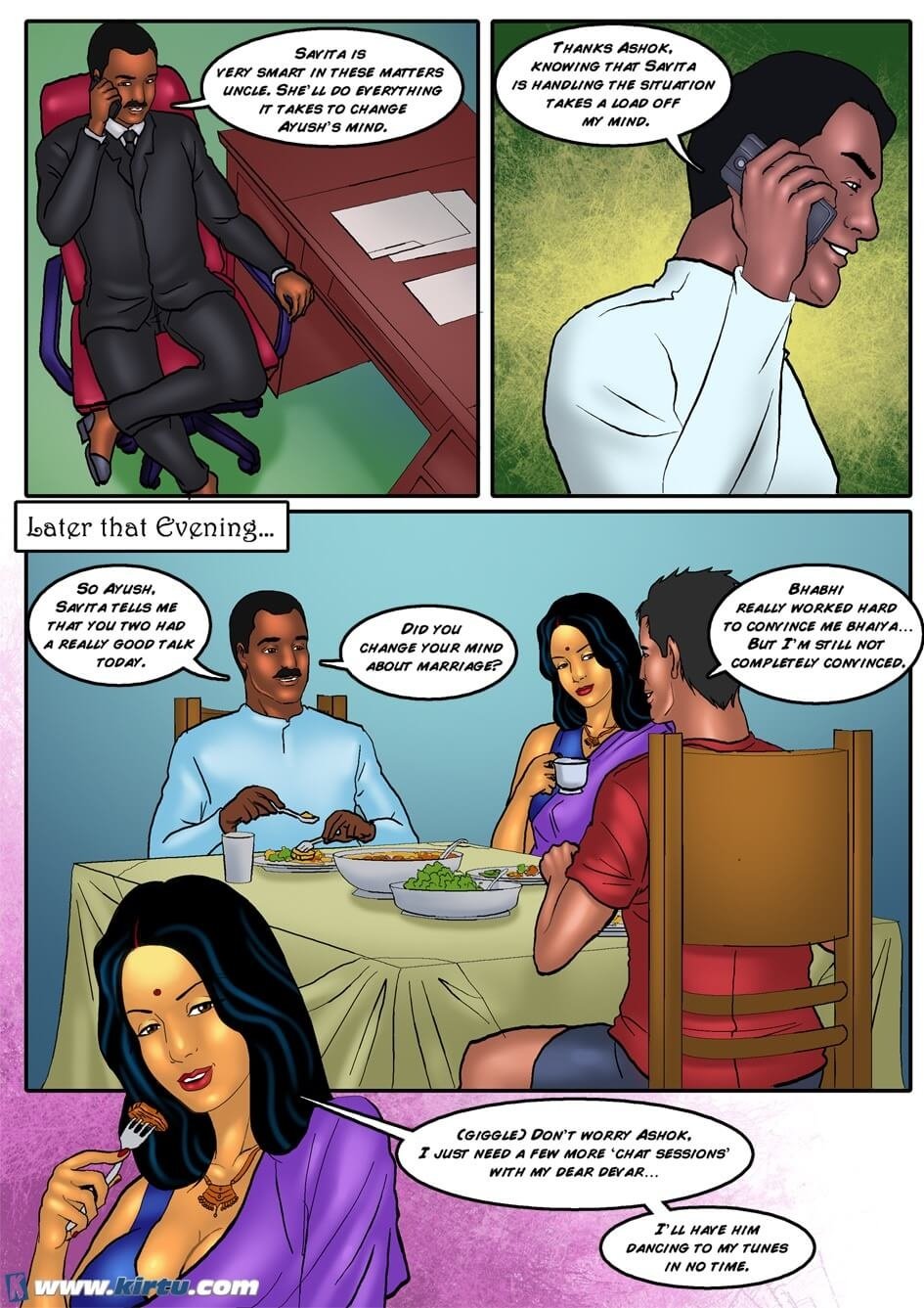 Savita Bhabhi [Kirtu] - Chapter 35 — Page 25