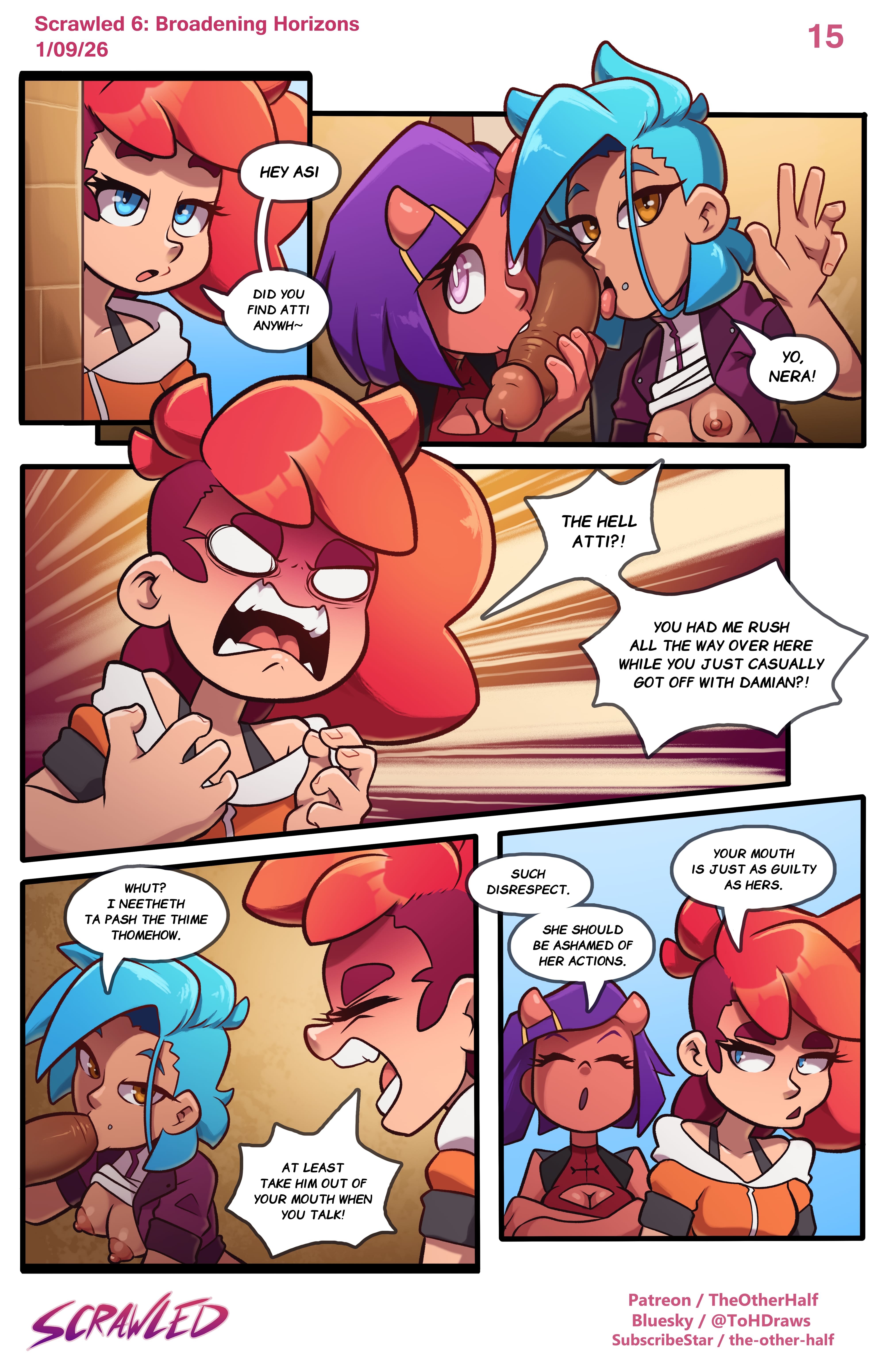 Scrawled [TheOtherHalf] - Chapter 6 — Page 15