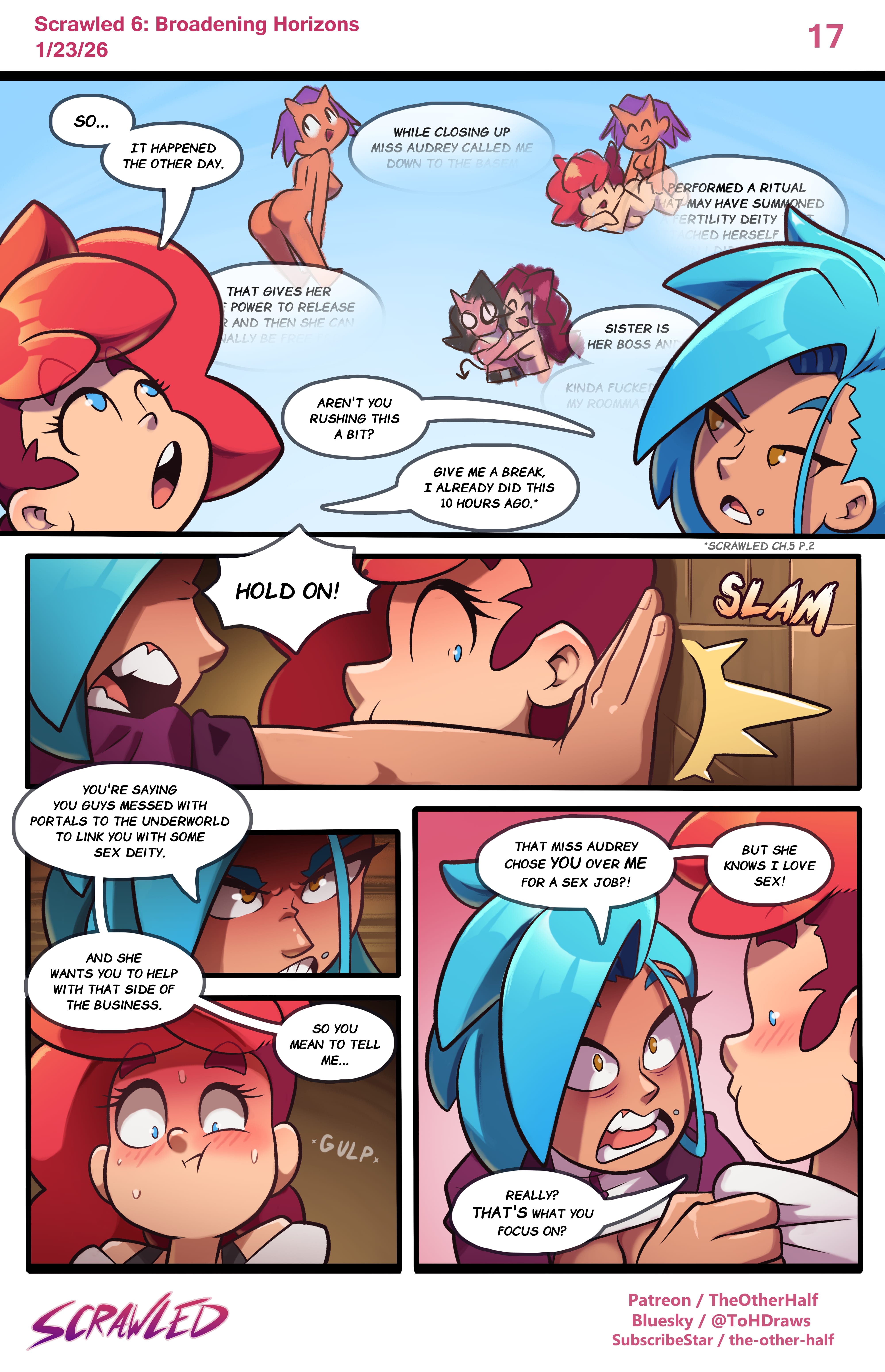 Scrawled [TheOtherHalf] - Chapter 6 — Page 17