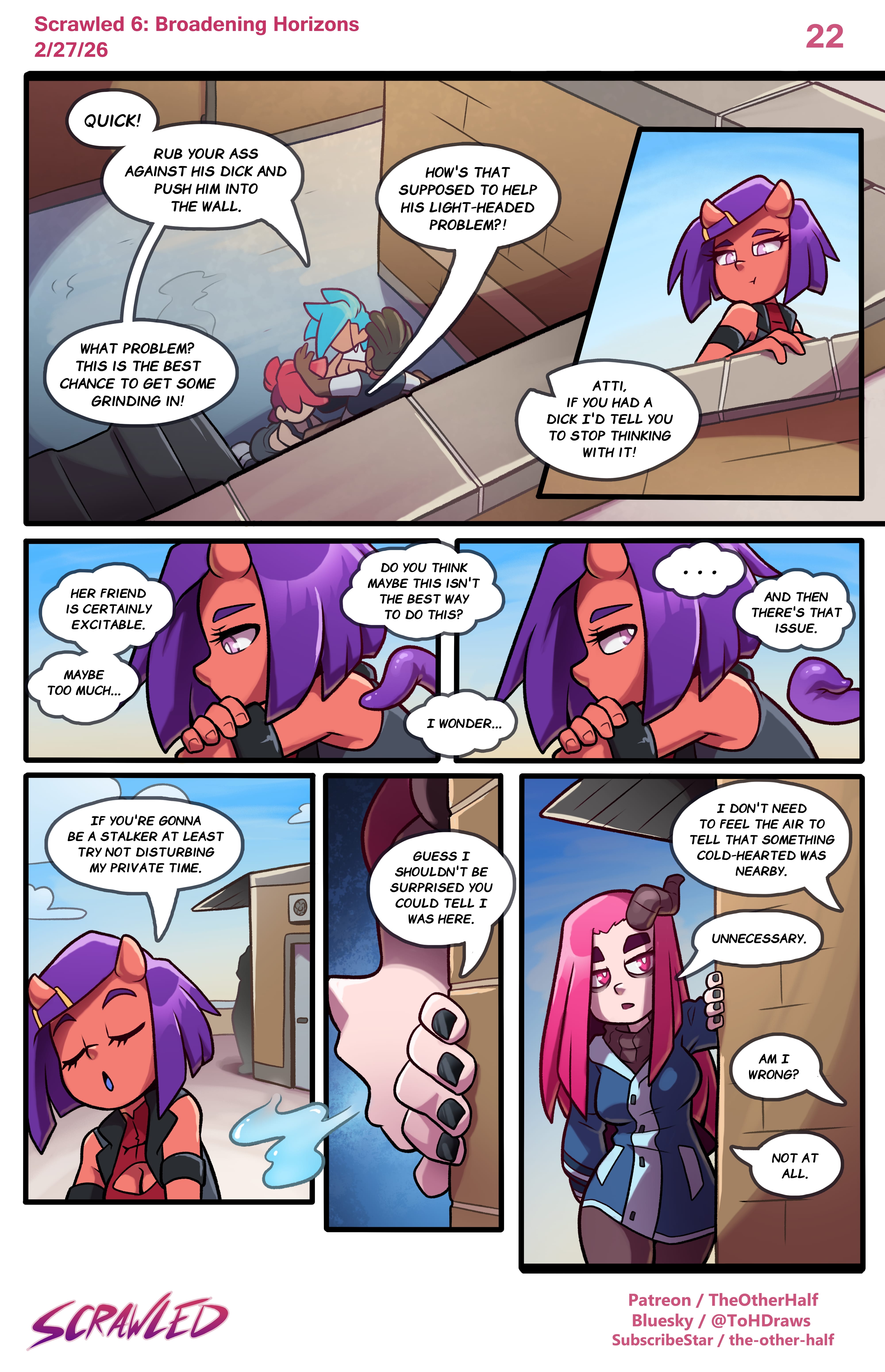 Scrawled [TheOtherHalf] - Chapter 6 — Page 22