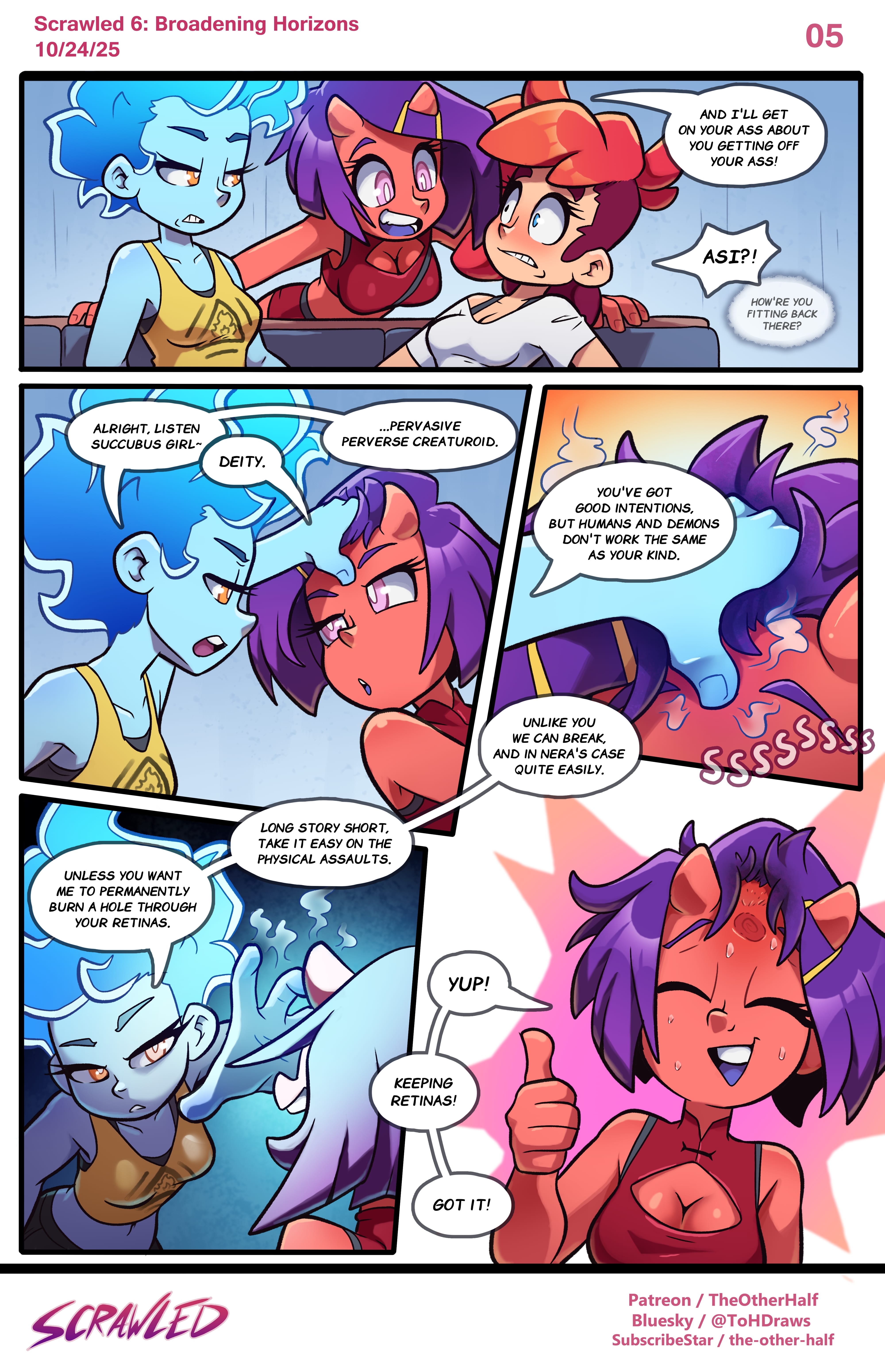 Scrawled [TheOtherHalf] - Chapter 6 — Page 5