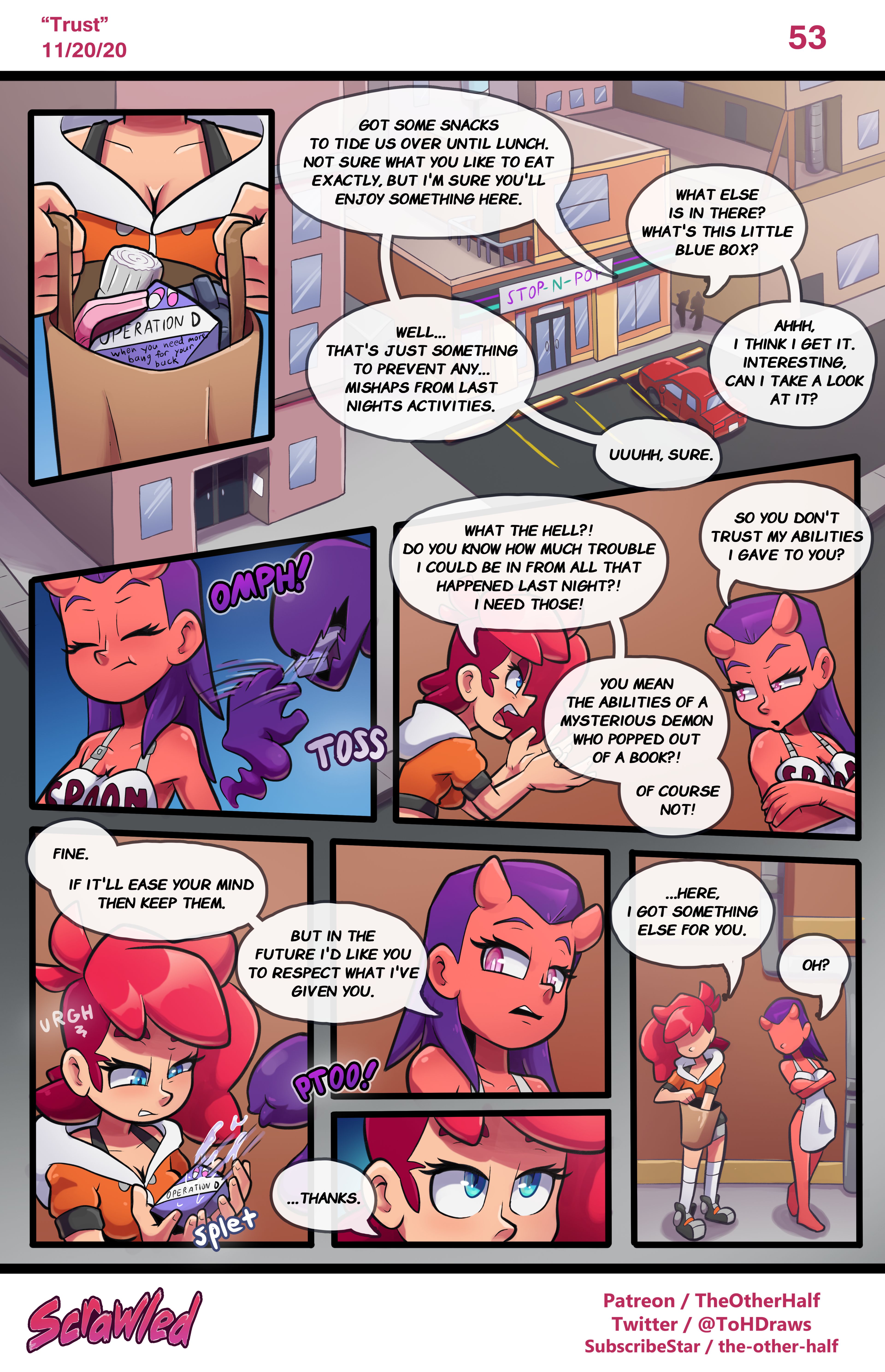 Scrawled [TheOtherHalf] - Chapter 1 — Page 54