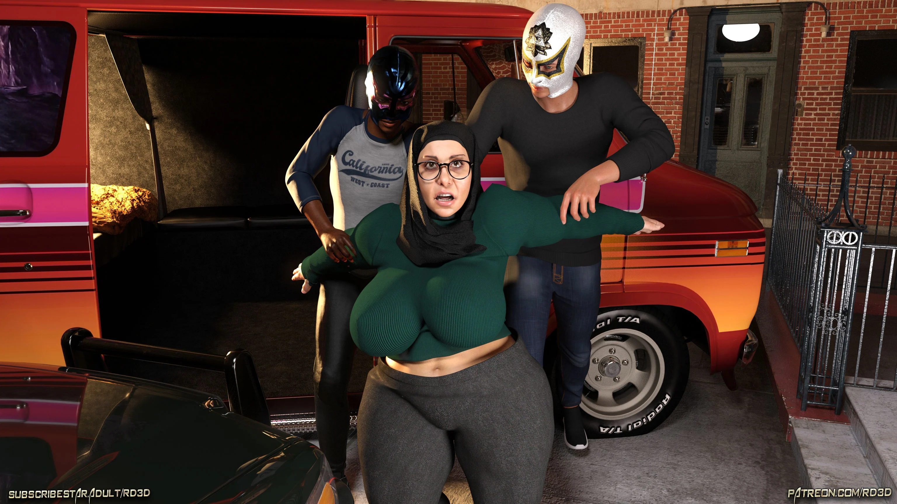 Lust Predators – Hijab Amatures [Real-Deal 3D] - Chapter 6 — Page 32