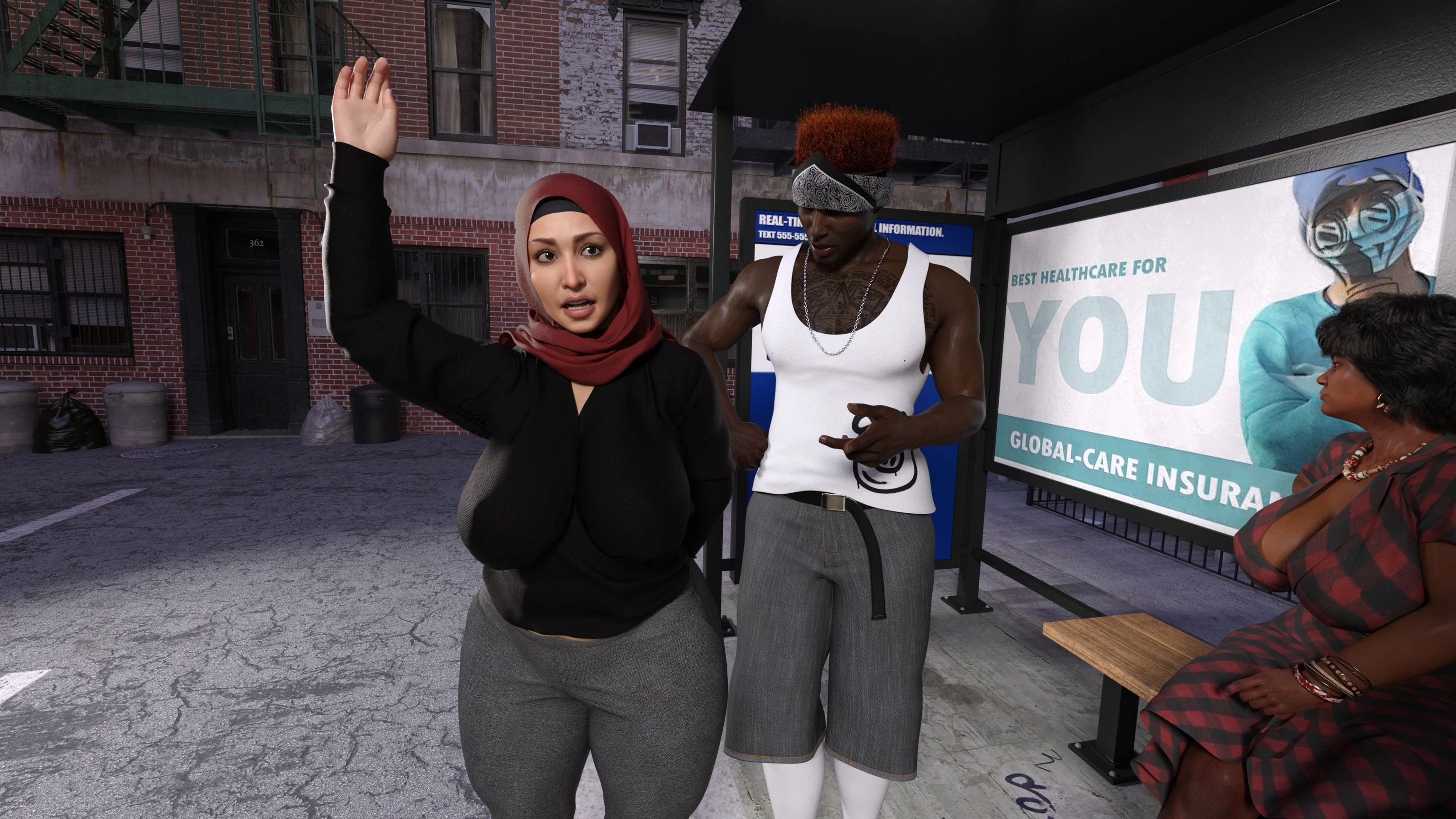 Lust Predators – Hijab Amatures [Real-Deal 3D] - Chapter 6 — Page 56