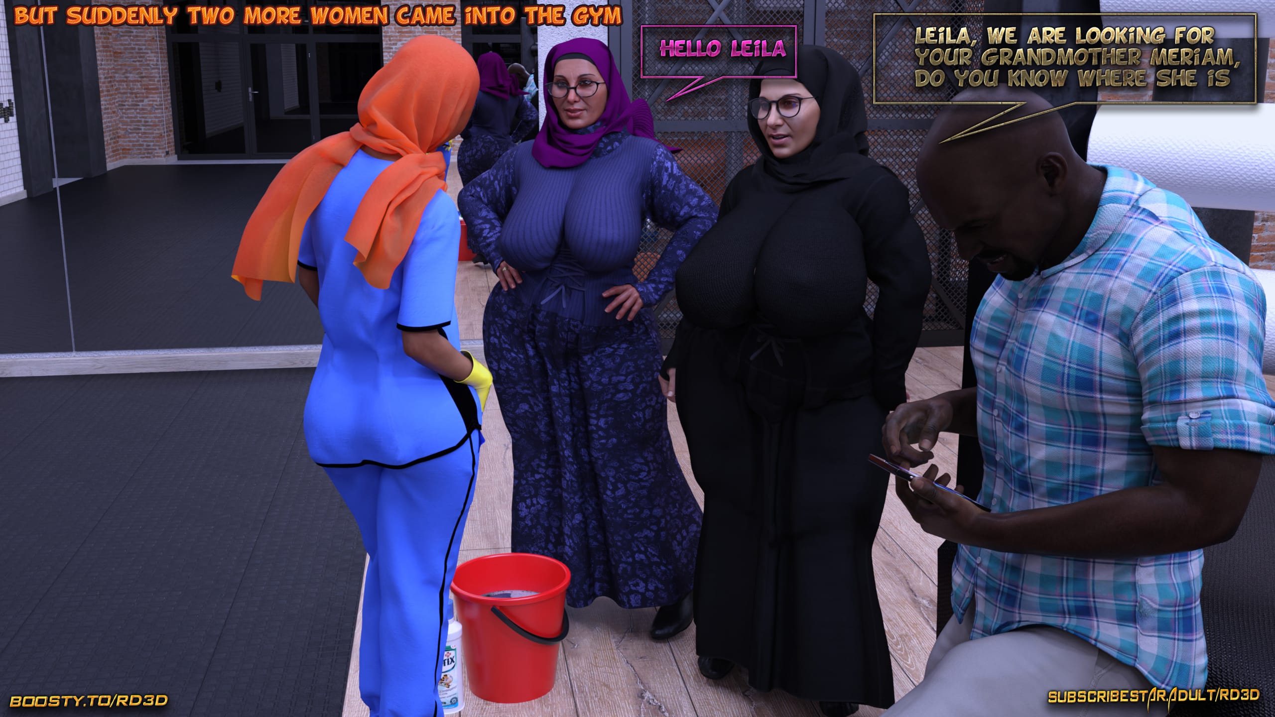 Lust Predators – Hijab Amatures [Real-Deal 3D] - Chapter 14 — Page 35