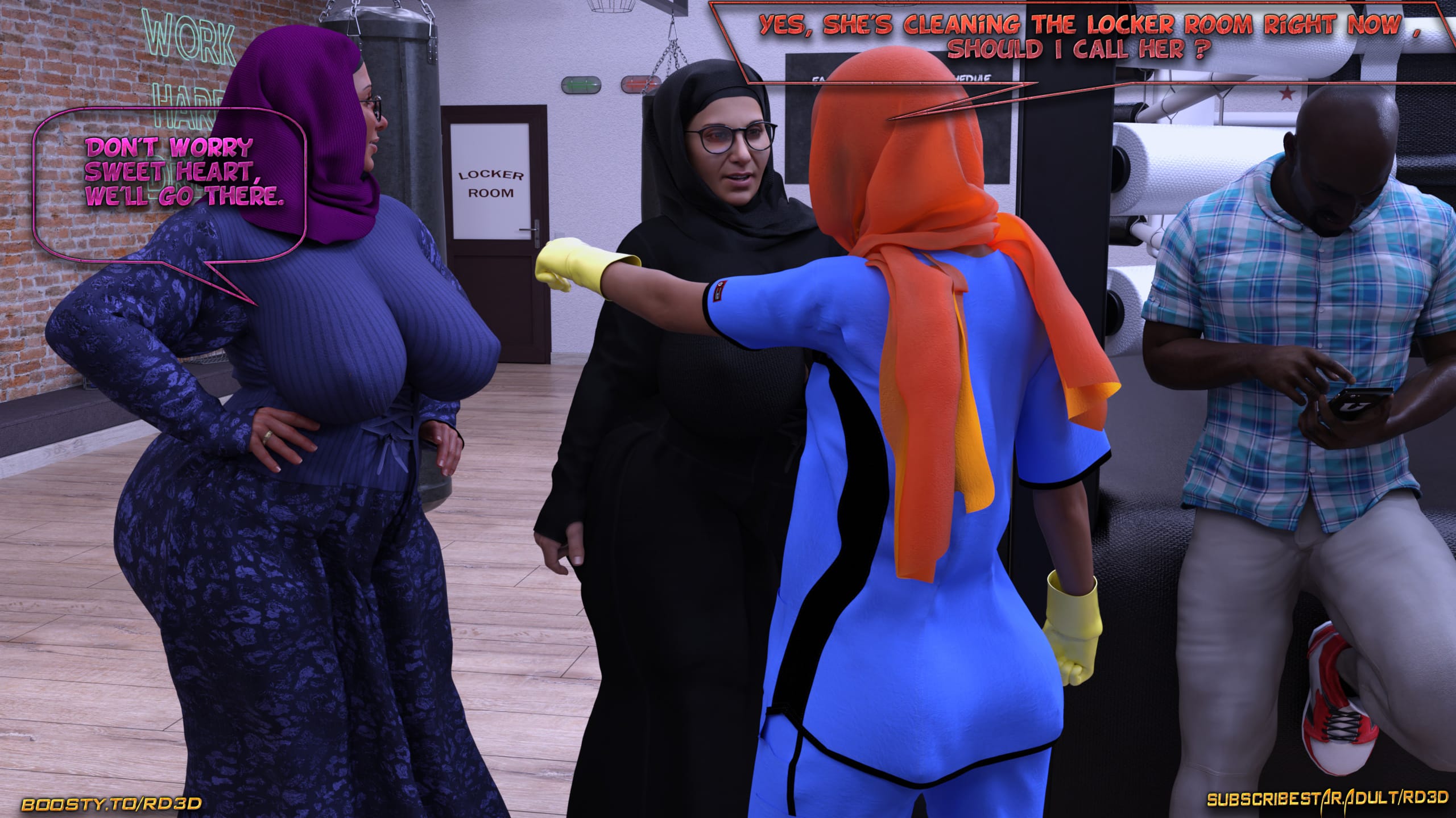 Lust Predators – Hijab Amatures [Real-Deal 3D] - Chapter 14 — Page 36