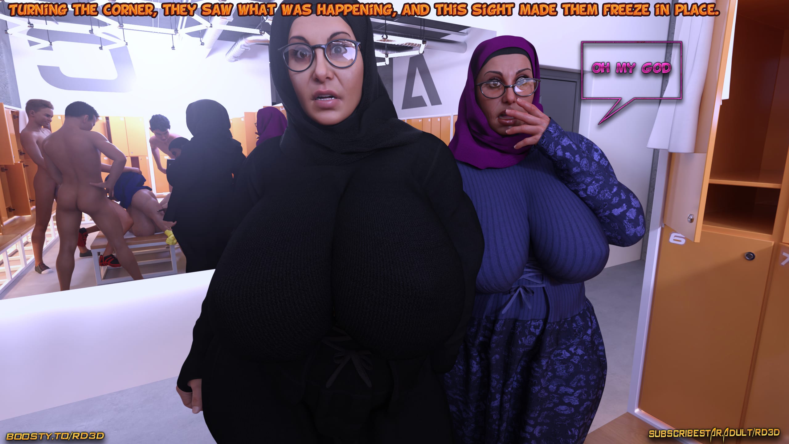 Lust Predators – Hijab Amatures [Real-Deal 3D] - Chapter 14 — Page 38