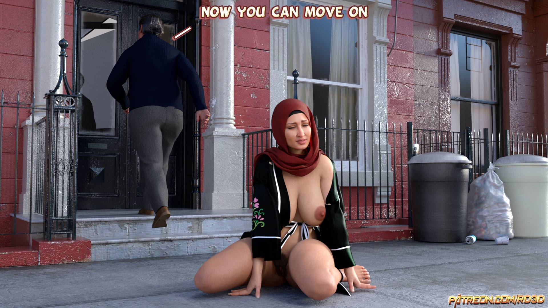 Lust Predators – Hijab Amatures [Real-Deal 3D] - Chapter 1.5 — Page 9