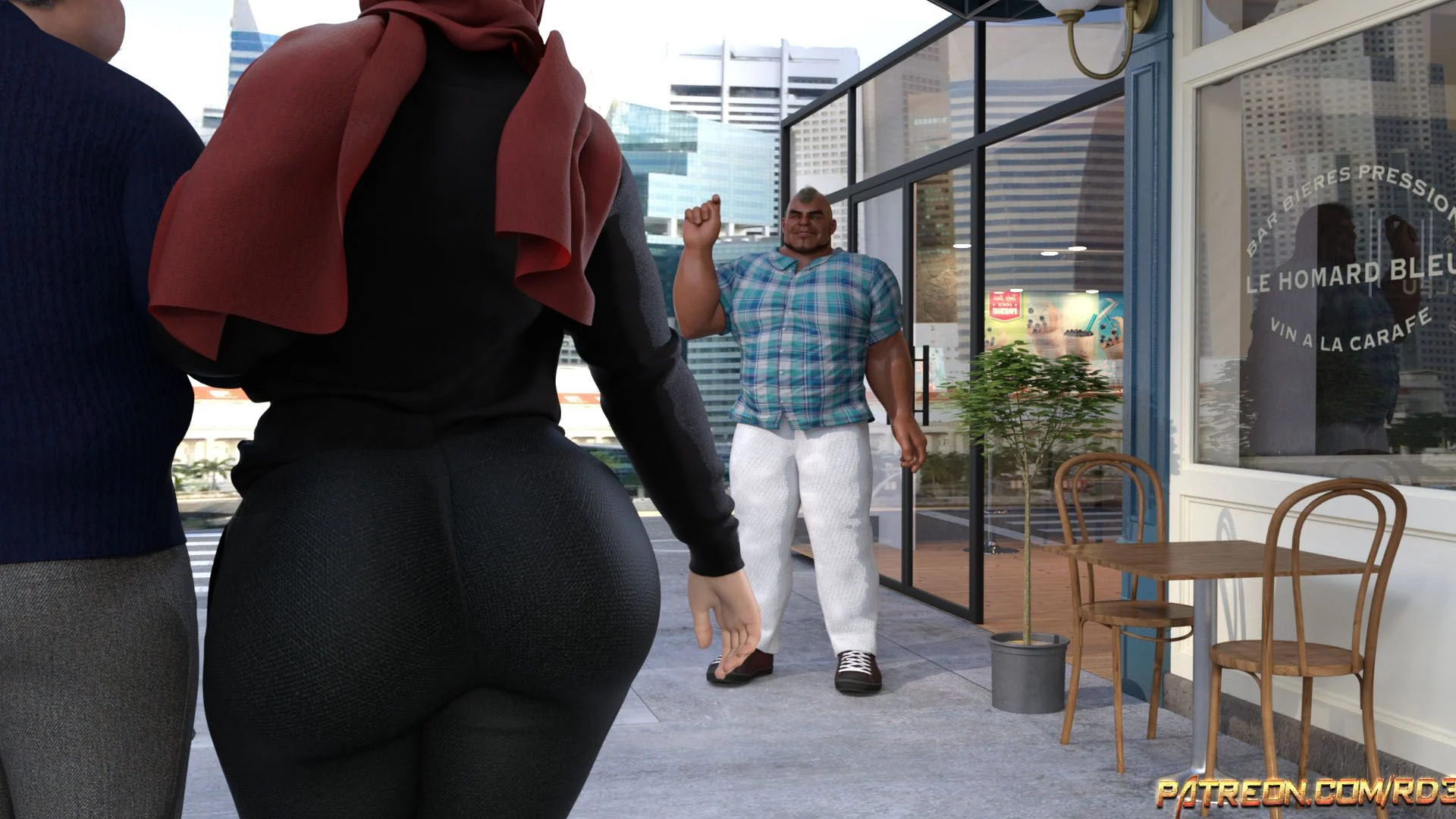 Lust Predators – Hijab Amatures [Real-Deal 3D] - Chapter 3 — Page 7