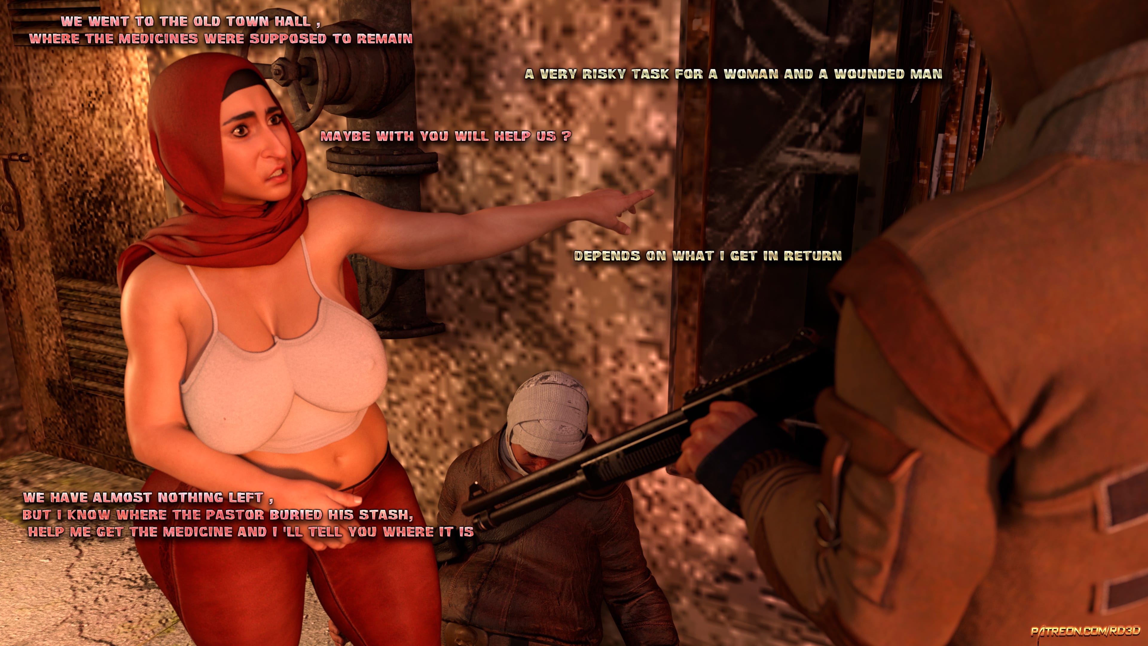 Lust Predators – Hijab Amatures [Real-Deal 3D] - Chapter 10 — Page 12