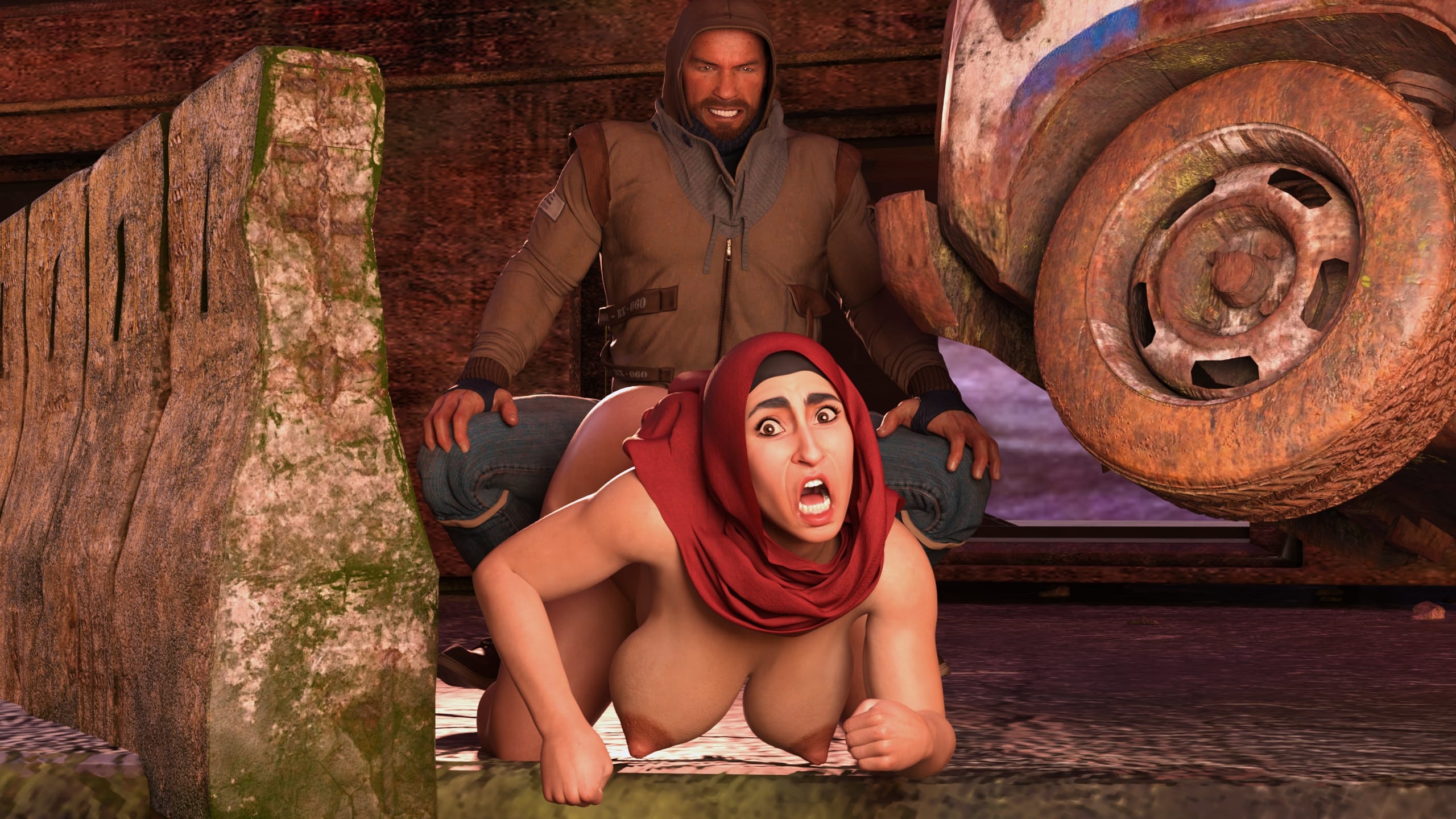 Lust Predators – Hijab Amatures [Real-Deal 3D] - Chapter 10 — Page 35