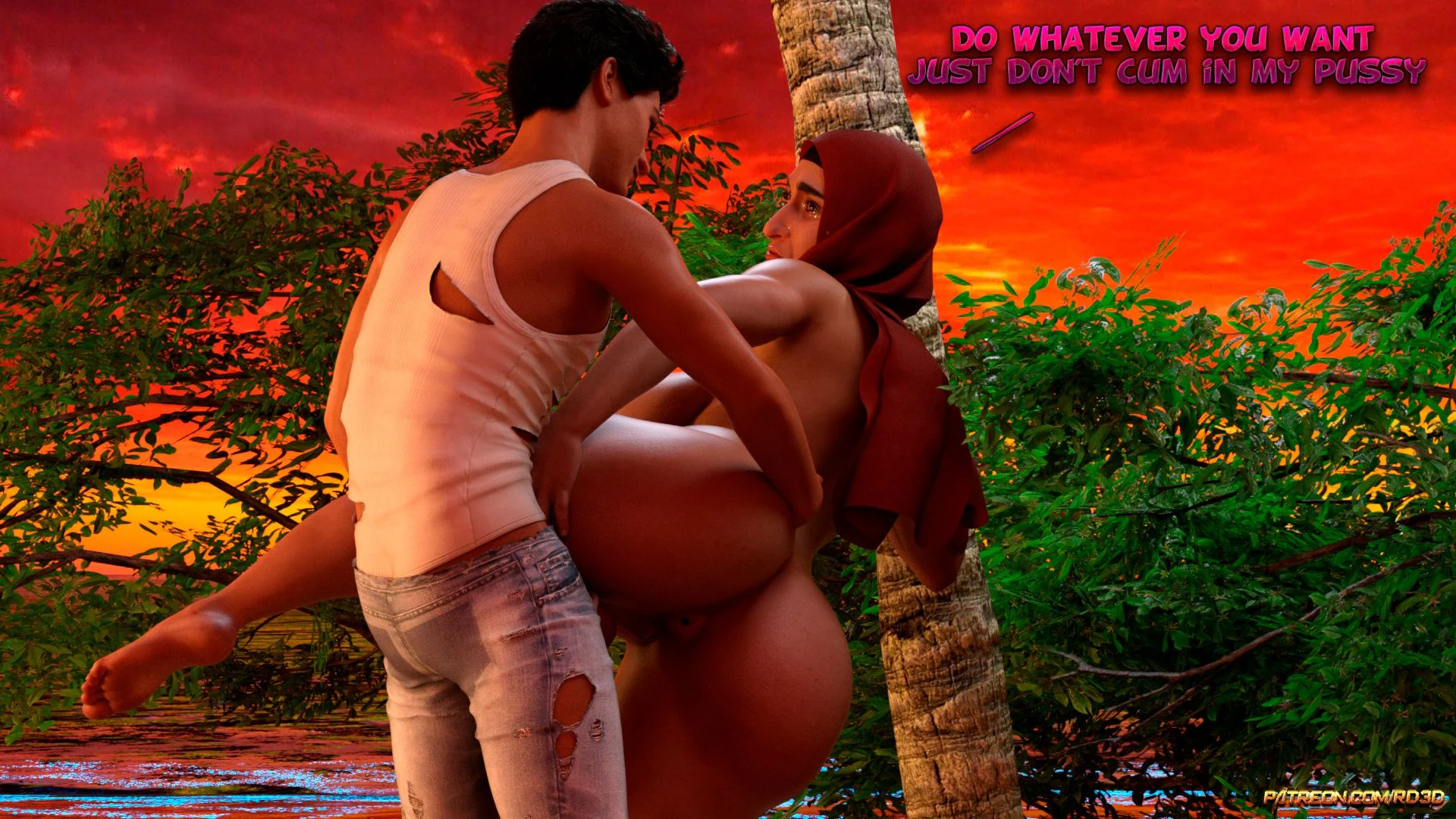 Lust Predators – Hijab Amatures [Real-Deal 3D] - Chapter 0.2 — Page 67