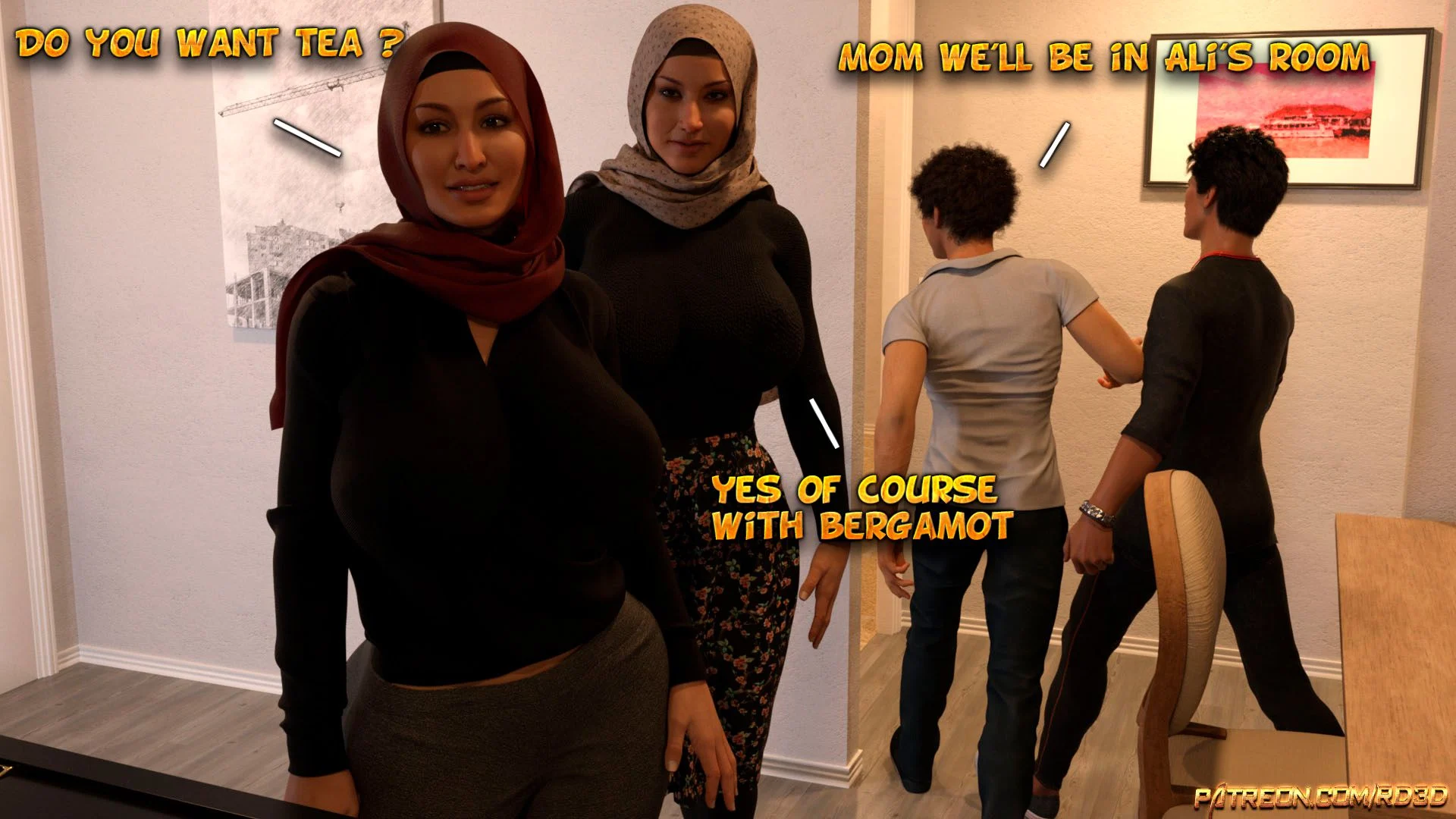 Lust Predators – Hijab Amatures [Real-Deal 3D] - Chapter 2 — Page 33