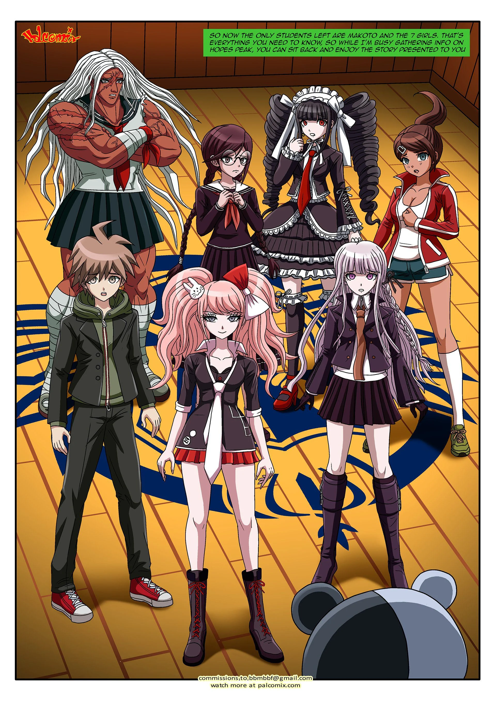 Harem of Despair (Danganronpa) [Palcomix] - Chapter 1 — Page 4