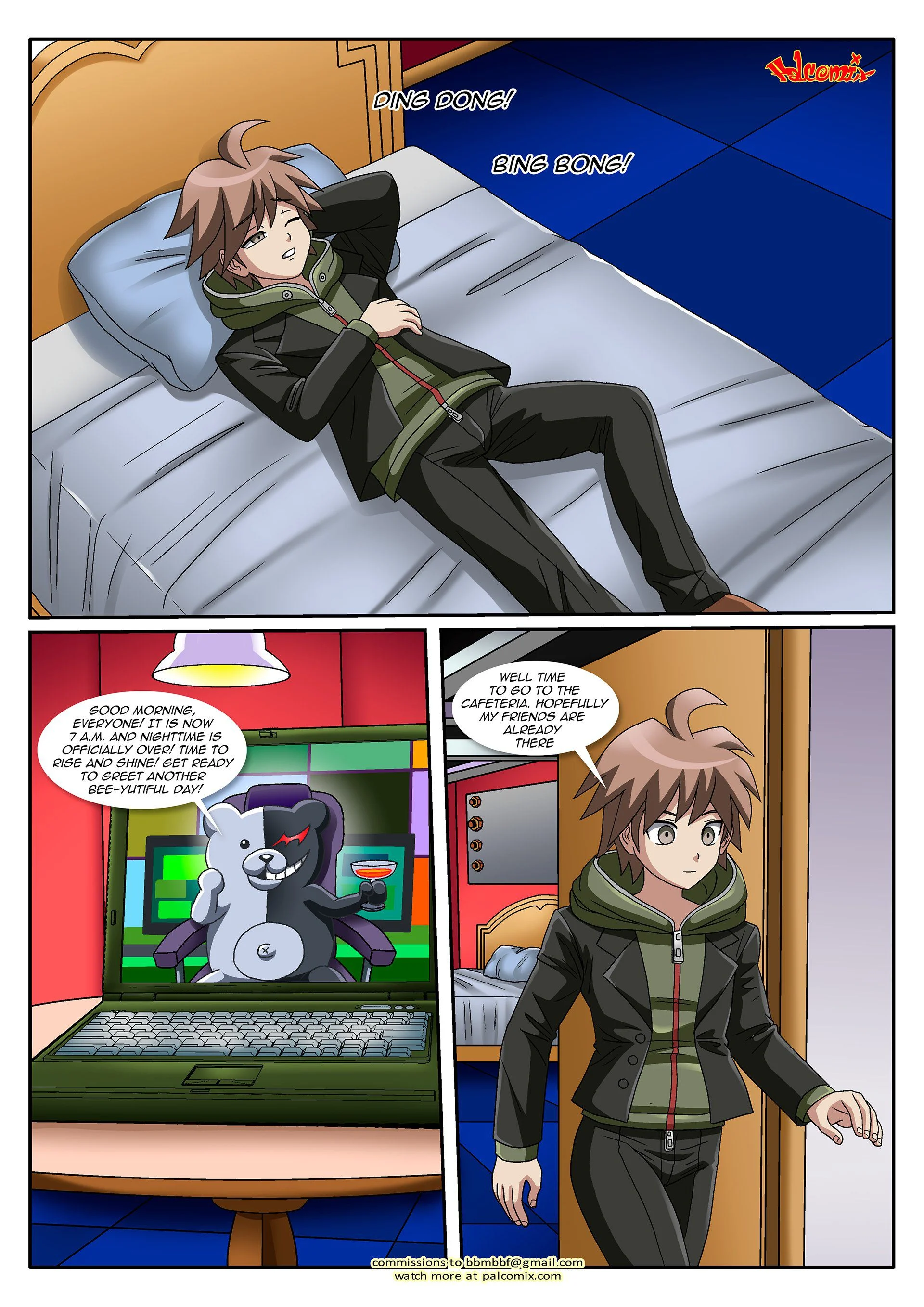 Harem of Despair (Danganronpa) [Palcomix] - Chapter 1 — Page 5