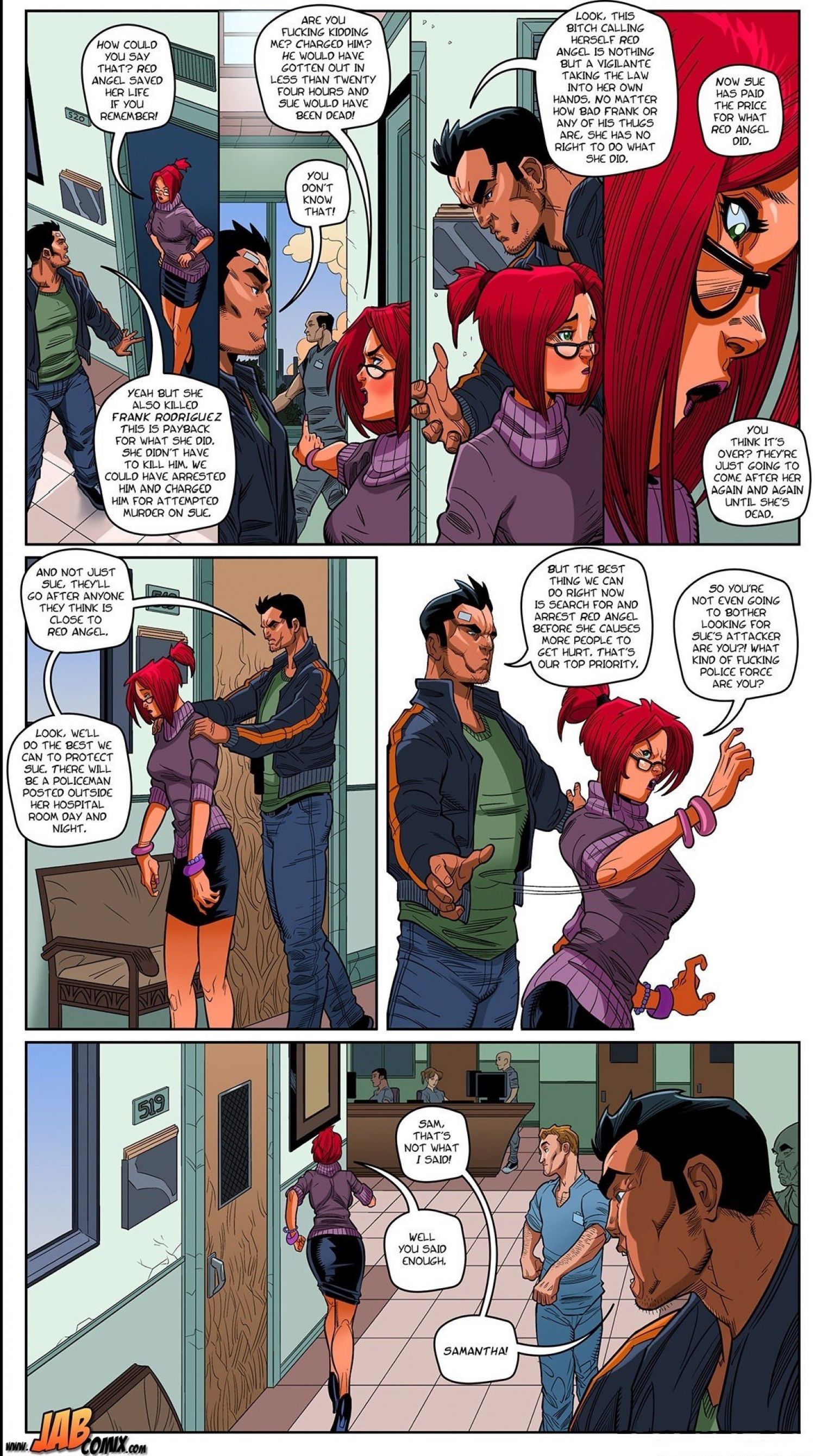 Red Angel [JABComix] - Chapter 2 — Page 9