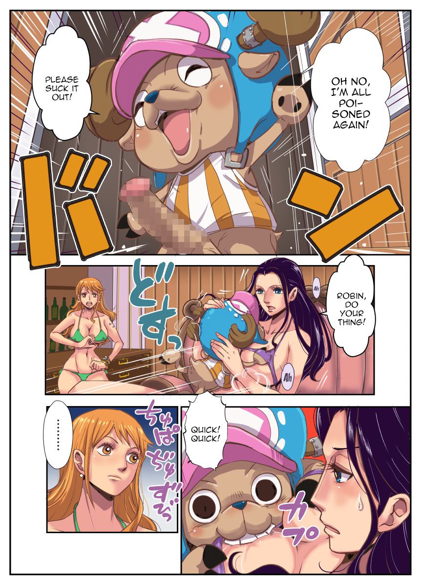 Chop Stick (One Piece) [Kakutou Oukoku] - Chapter 2 — Page 7