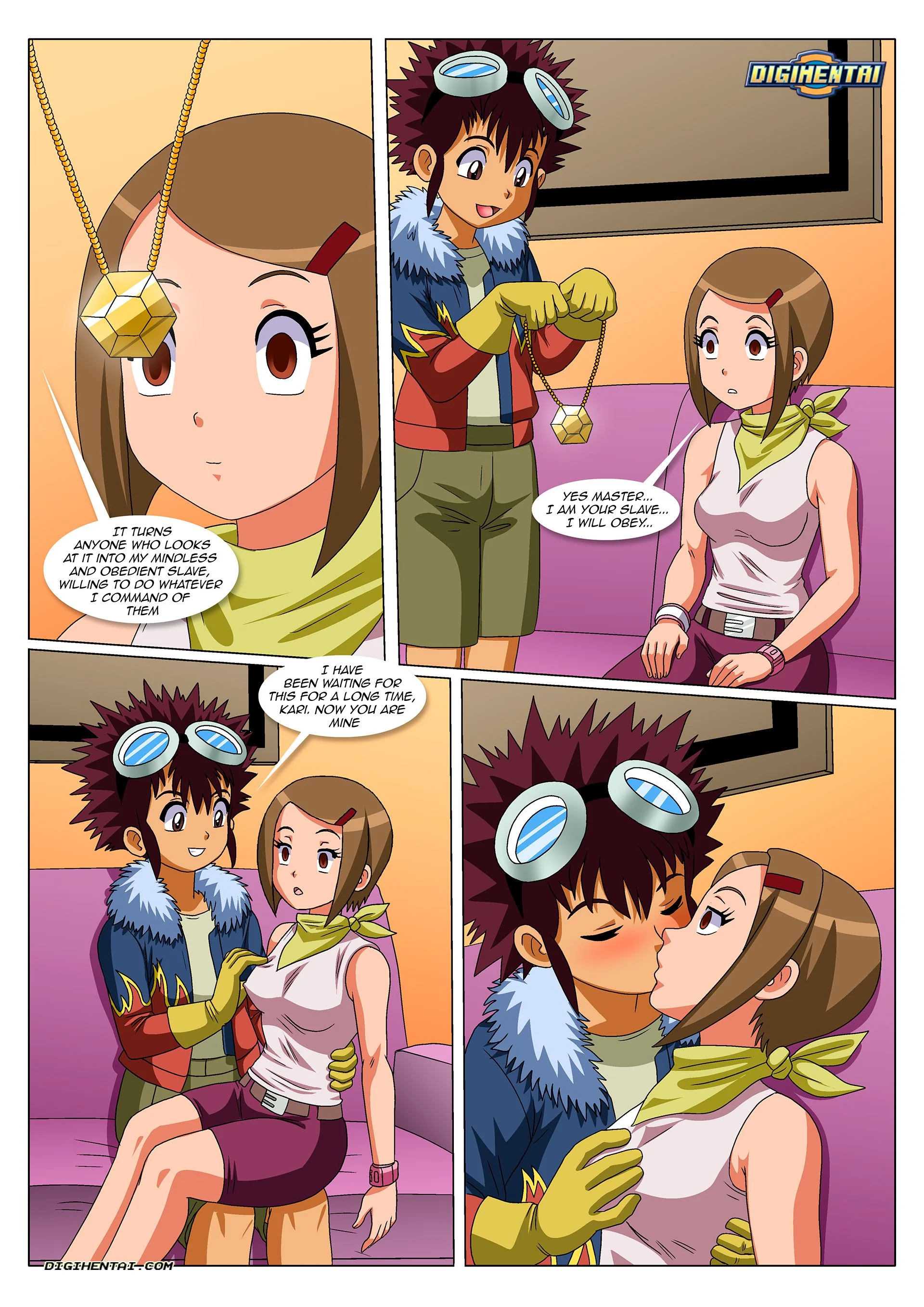 Hypnotic Fun (Digimon) [Palcomix] - Chapter 1 — Page 5