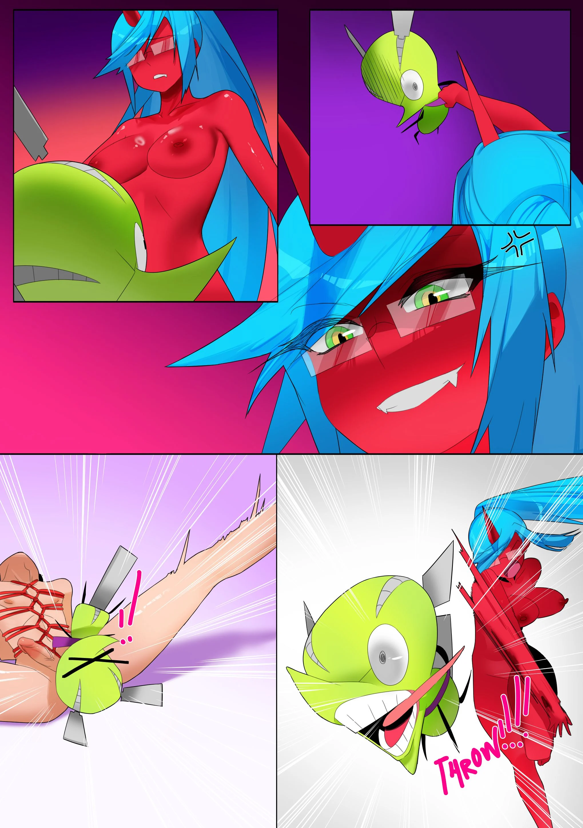 Panty & Swaping! (Panty And Stocking With Garterbelt) [TSFSingularity] - Chapter 2 — Page 25