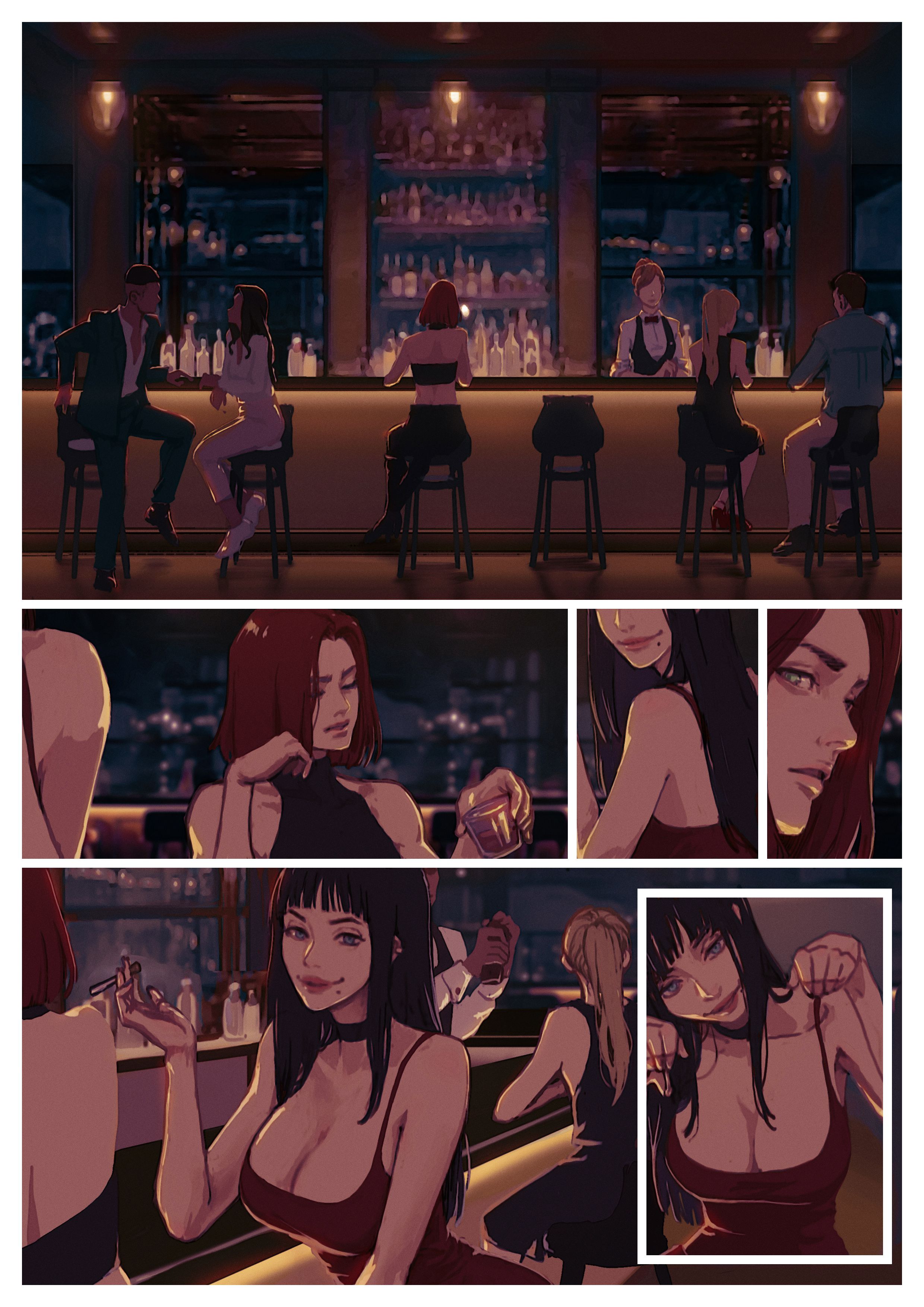 Widowest Dreams! (Black Widow) [TSFSingularity , CunCyun] - Chapter 1 — Page 7