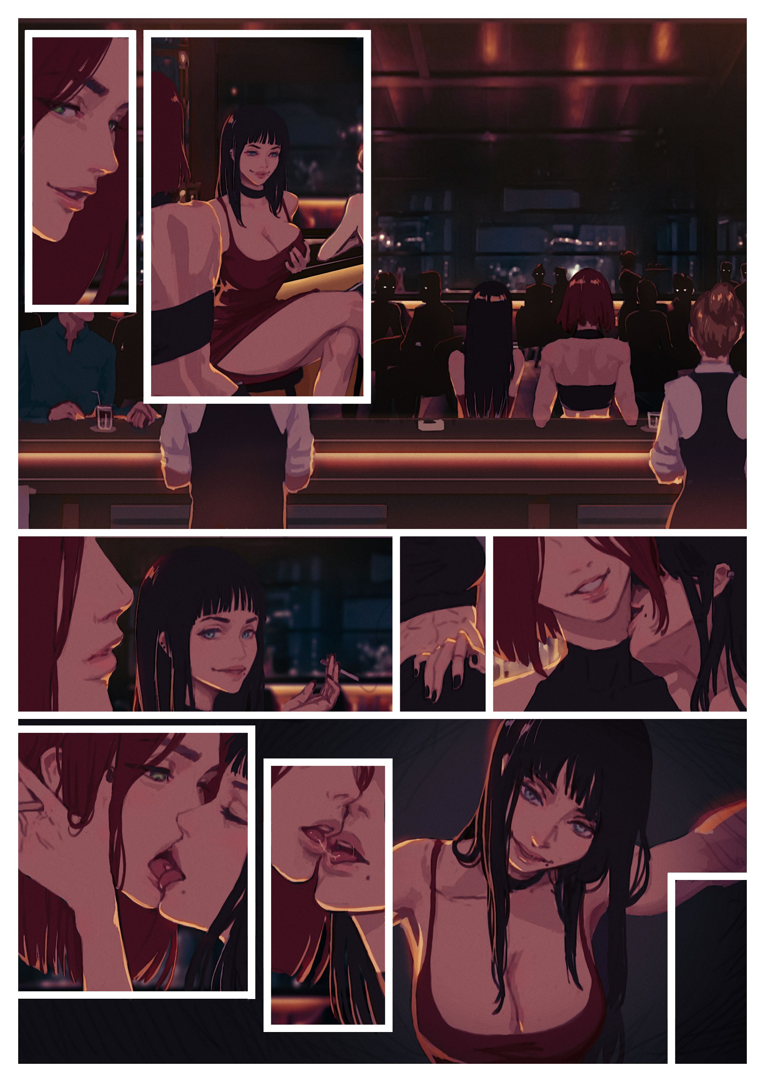 Widowest Dreams! (Black Widow) [TSFSingularity , CunCyun] - Chapter 1 — Page 8