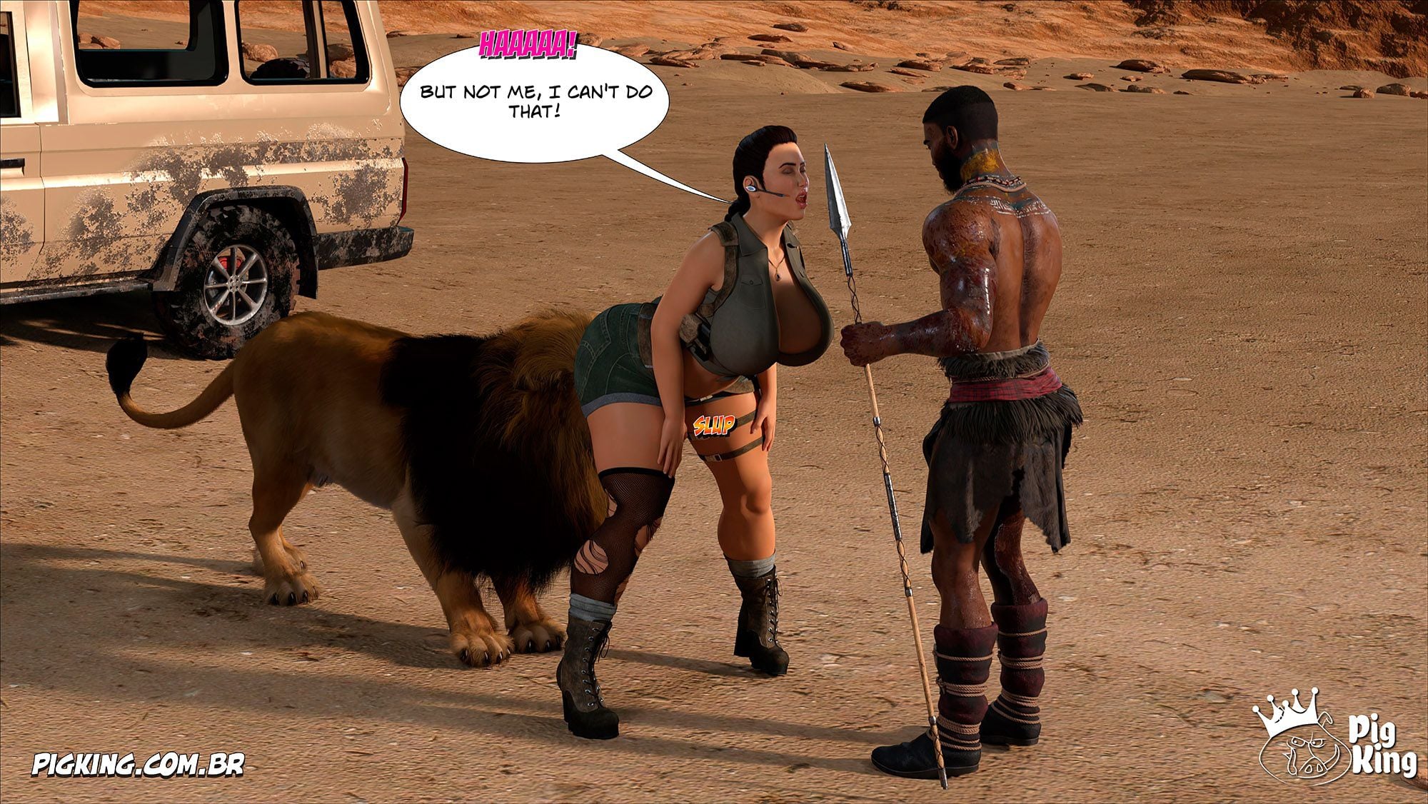 Tomb Raider [PigKing] - Chapter 1 — Page 104