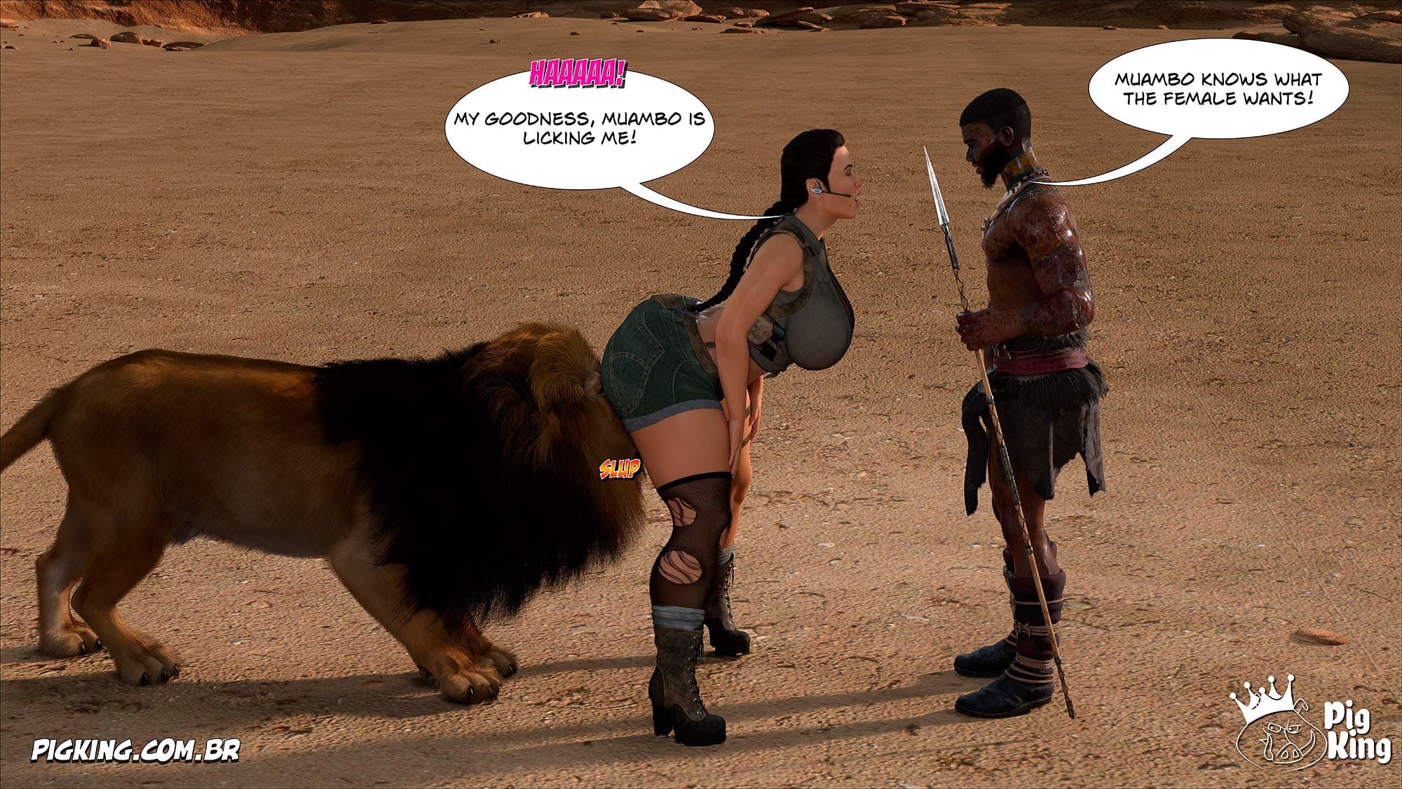 Tomb Raider [PigKing] - Chapter 1 — Page 105