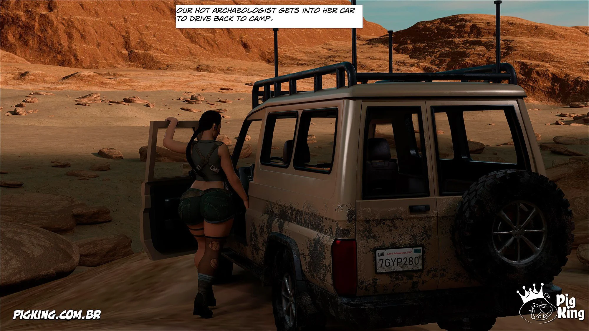 Tomb Raider [PigKing] - Chapter 1 — Page 33