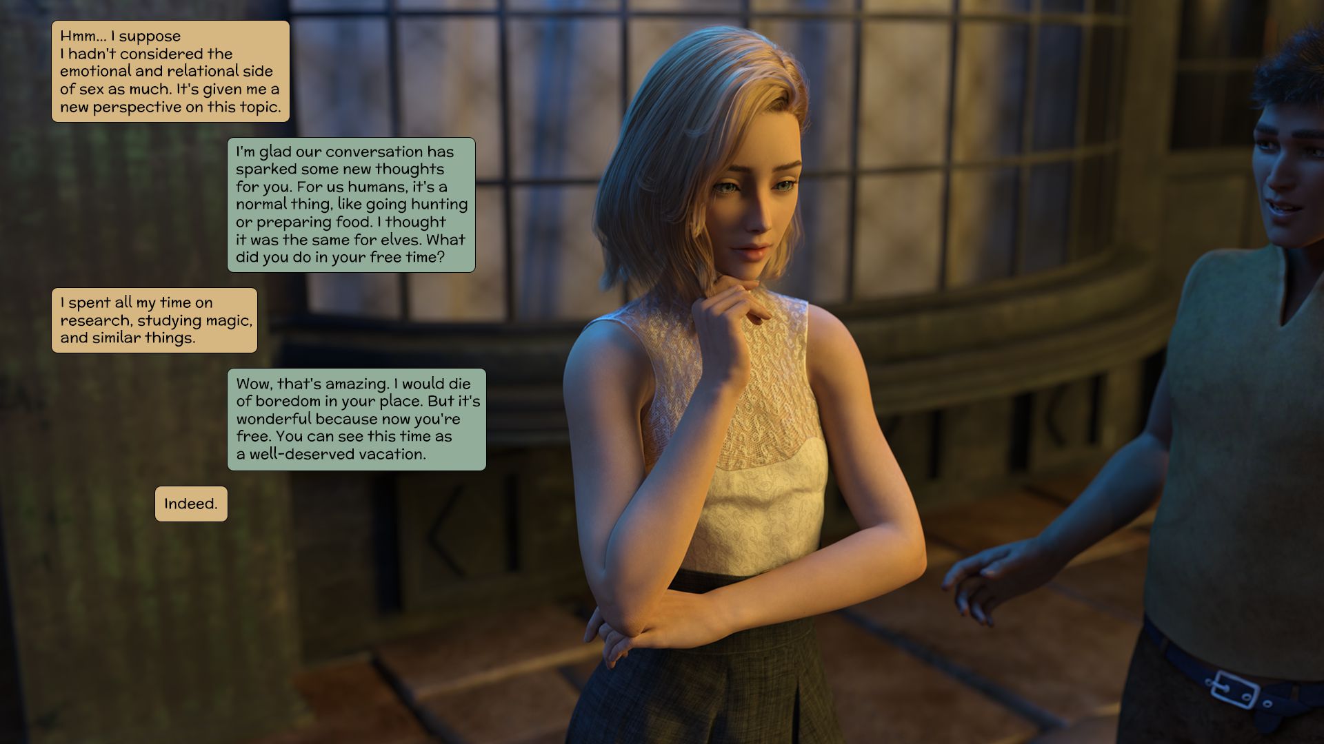 My Comrade Is An Elven Prince [Kizaru3D] - Chapter 1 — Page 90