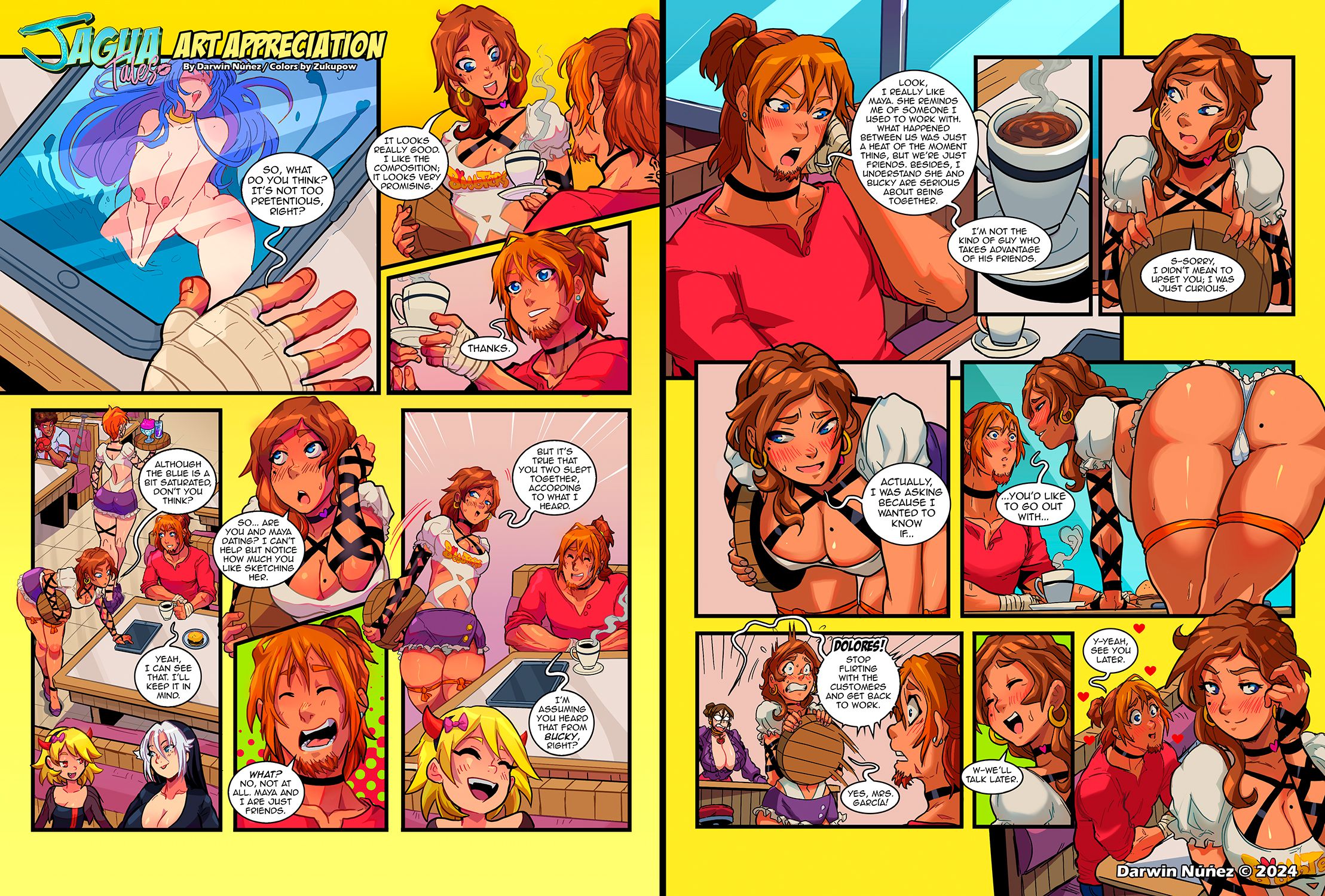 J’M&M Beach n’ Bitches [DarkerEve] - Chapter 3 — Page 18