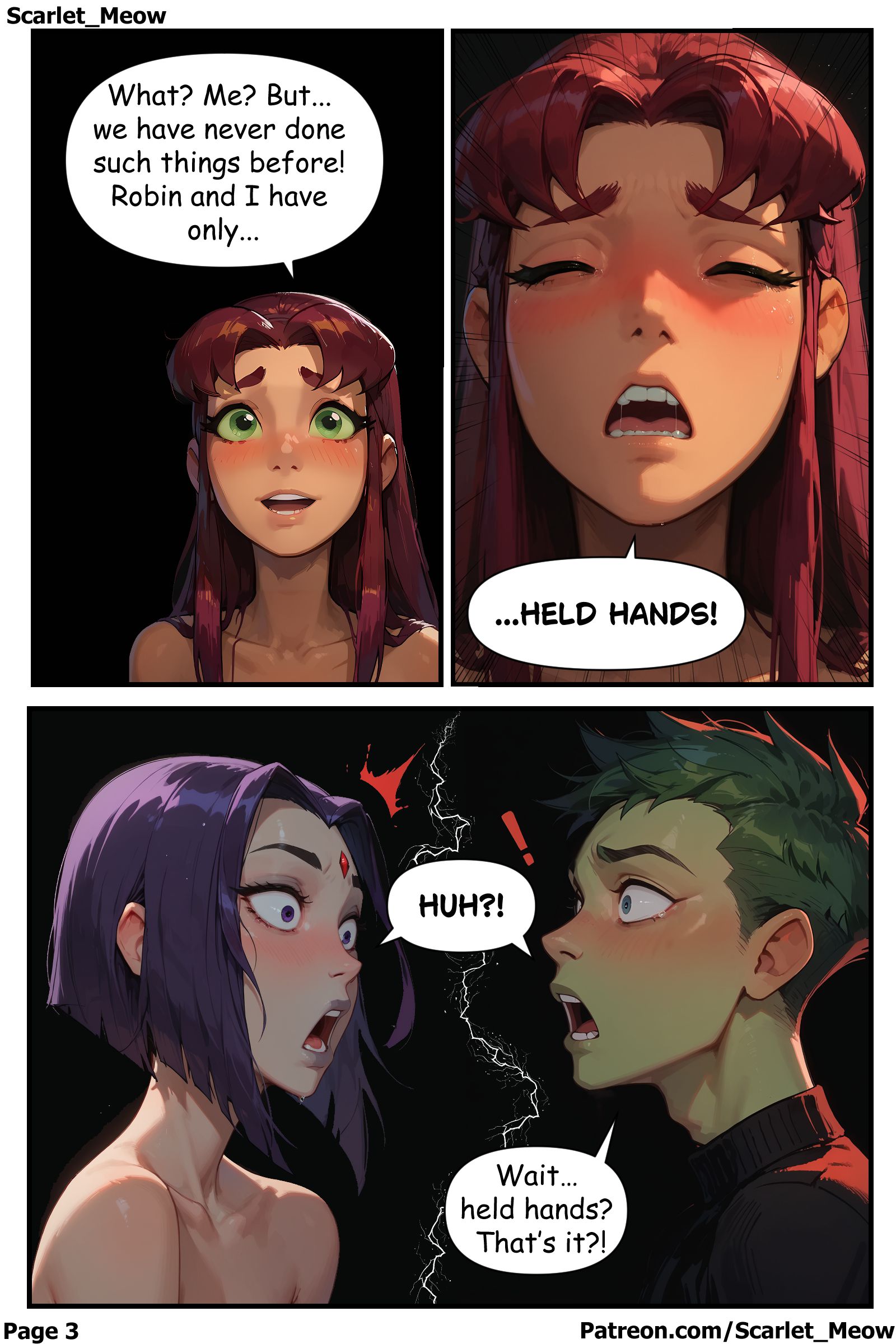 Promises Are Made To Be Kept (Teen Titans) [Scarlet Meow] - Chapter 4 — Page 4