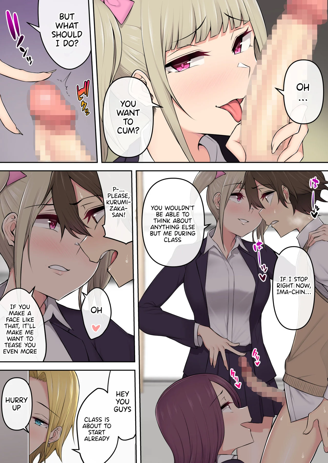 Imaizumi Brings All The Gyarus To His House [Nori5rou] - Chapter 3 — Page 28
