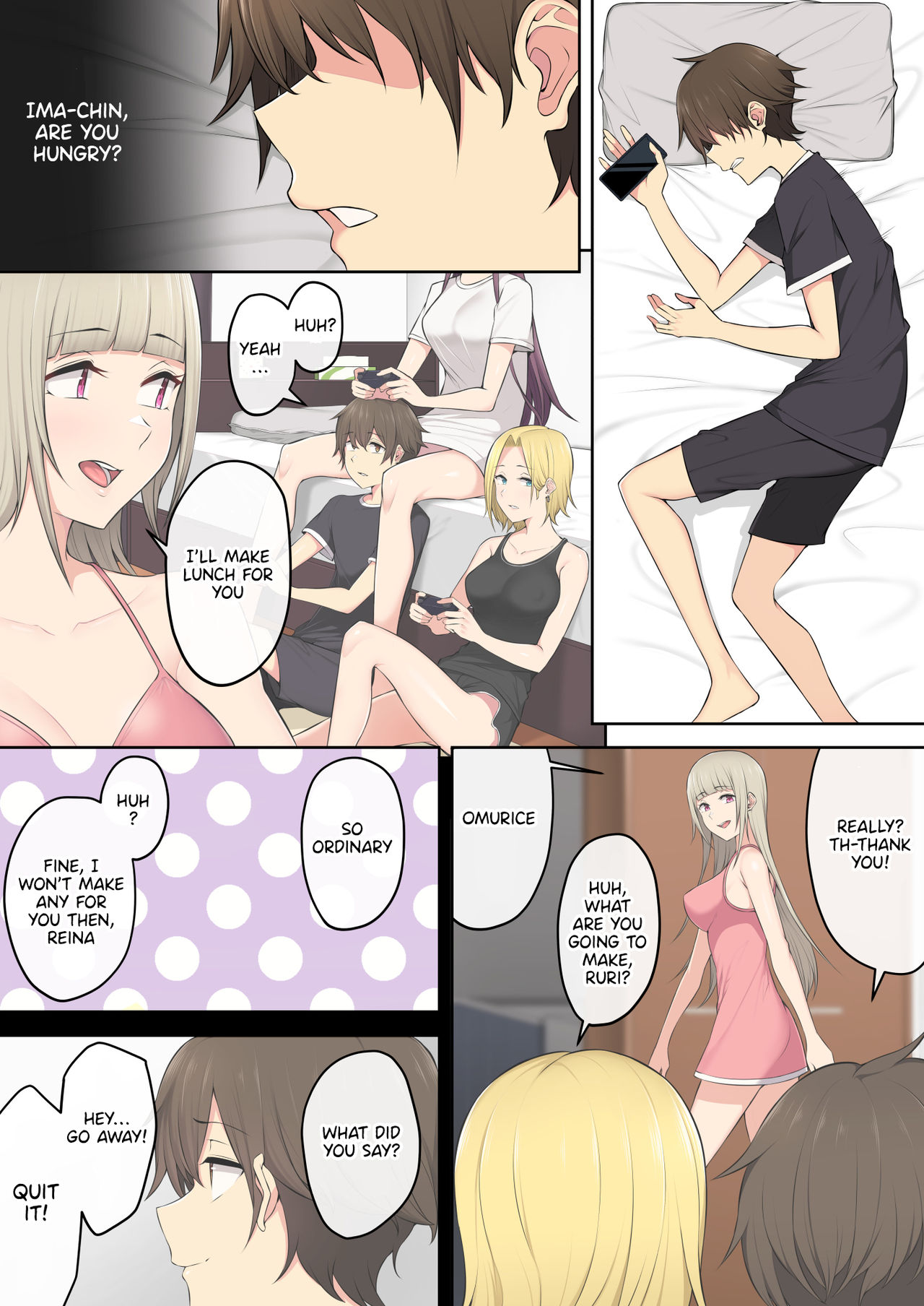 Imaizumi Brings All The Gyarus To His House [Nori5rou] - Chapter 3 — Page 41