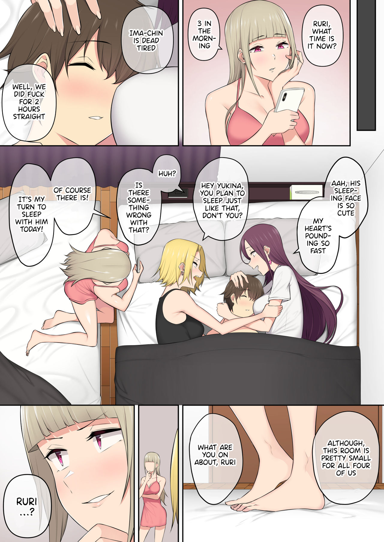 Imaizumi Brings All The Gyarus To His House [Nori5rou] - Chapter 3 — Page 67