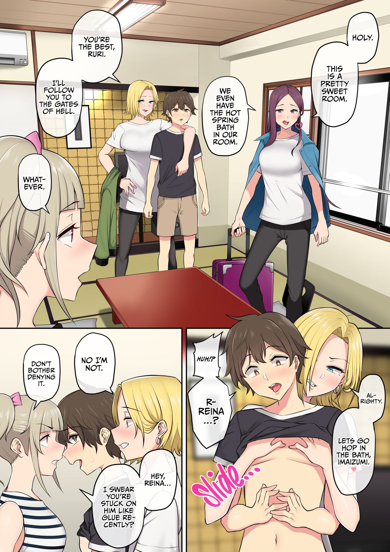 Imaizumi Brings All The Gyarus To His House [Nori5rou] - Chapter 2 — Page 17