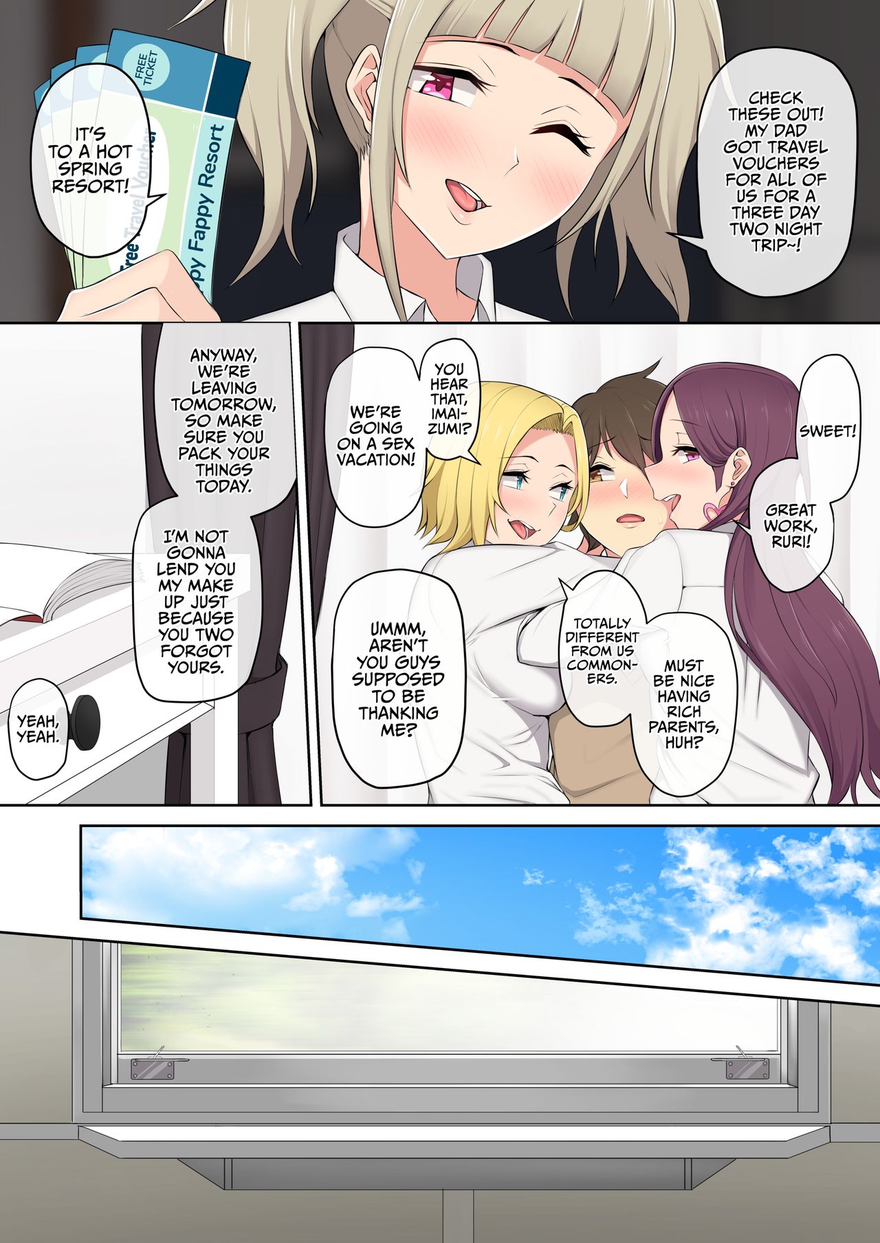 Imaizumi Brings All The Gyarus To His House [Nori5rou] - Chapter 2 — Page 8