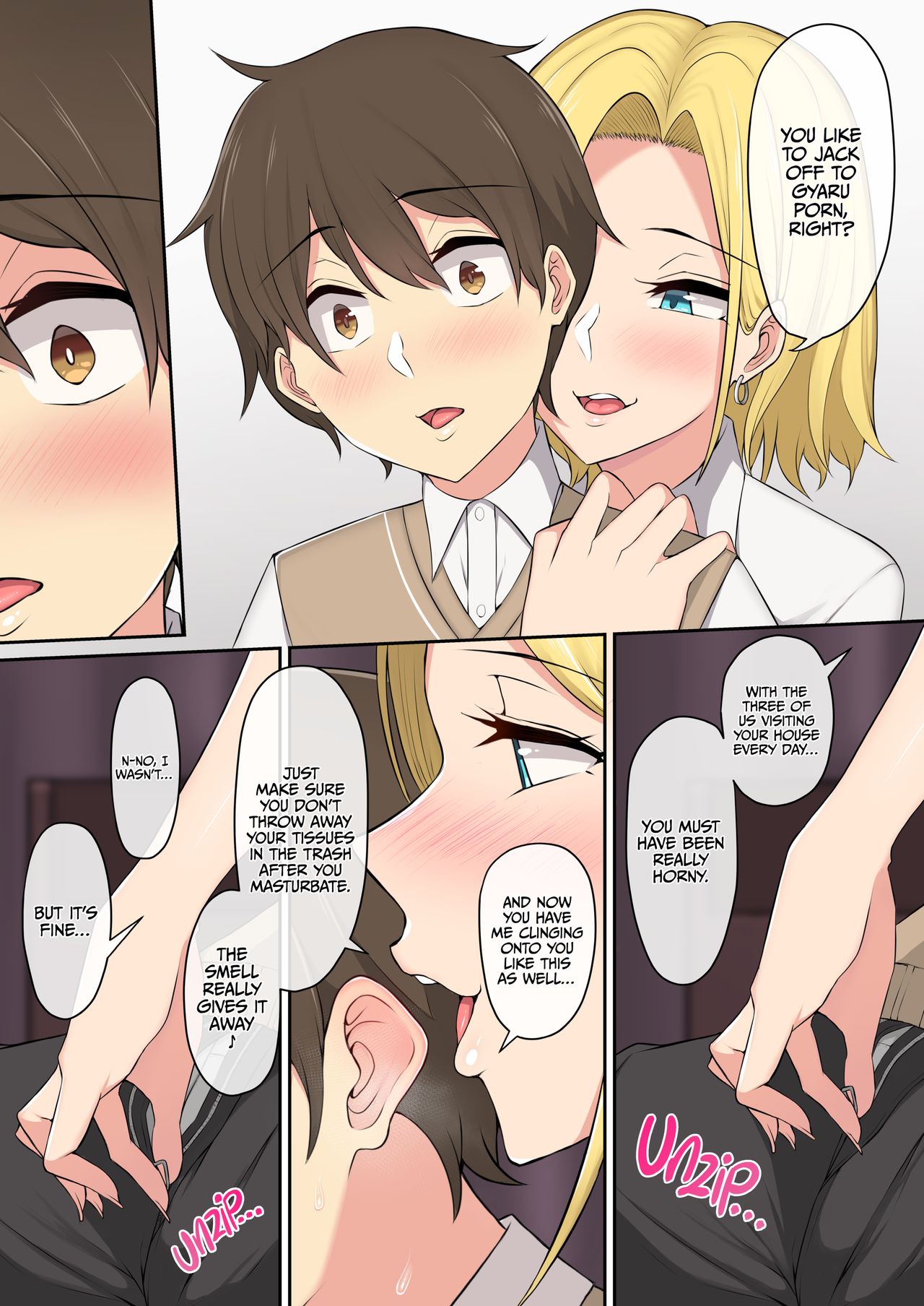 Imaizumi Brings All The Gyarus To His House [Nori5rou] - Chapter 1 — Page 13